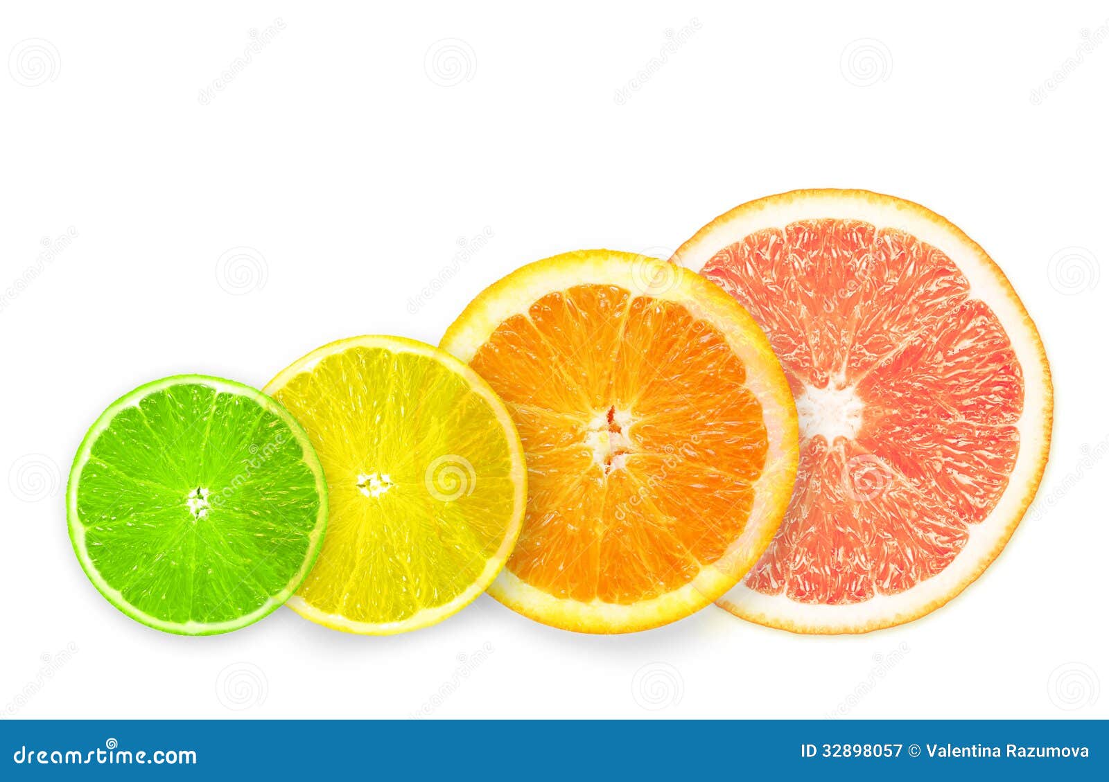 Stack of Citrus Fruit Slices. Stock Image Image of citrus, round