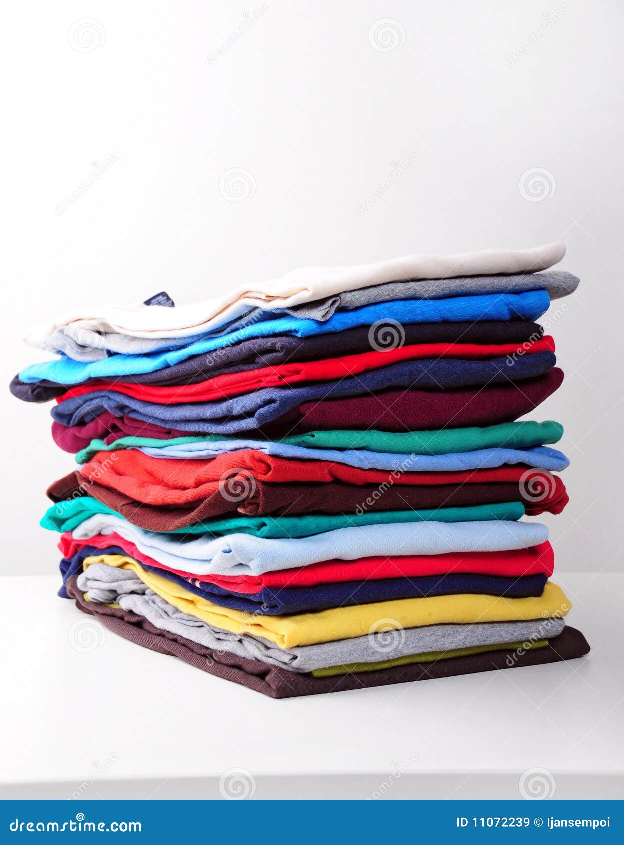 Stack clothes stock image. Image of bulk, still, cloth - 11072239
