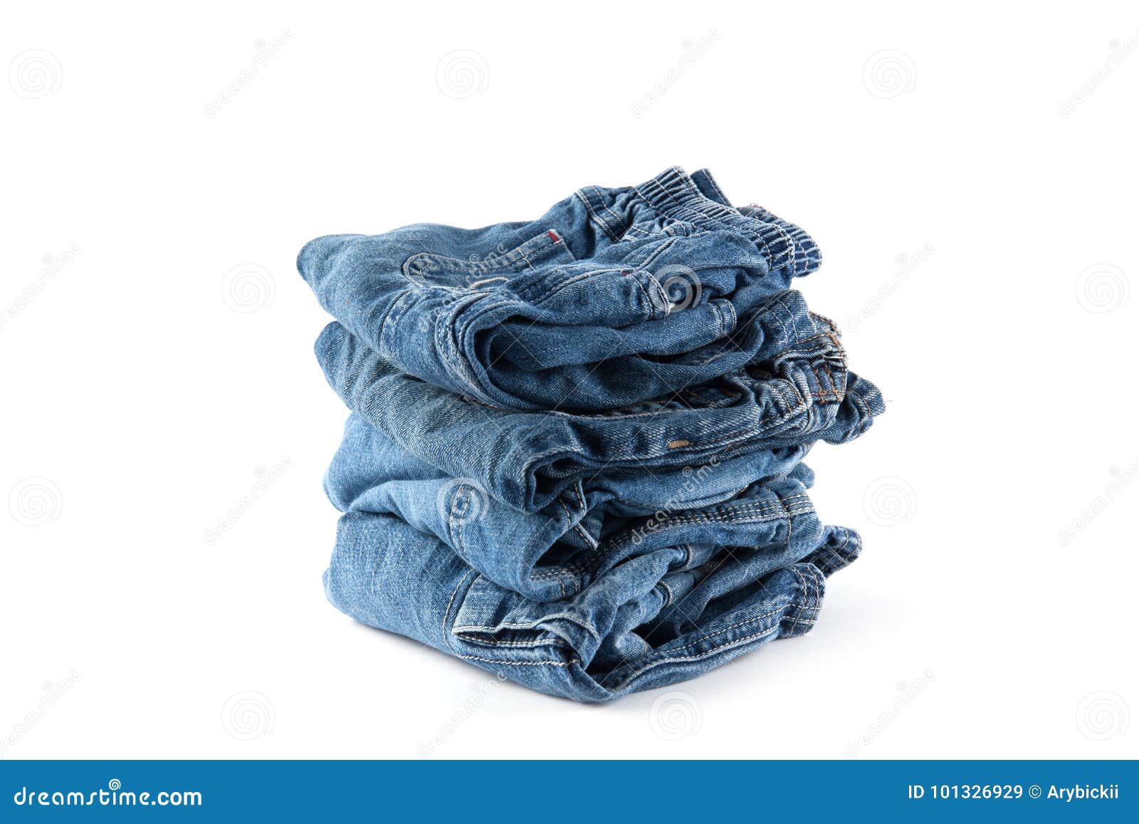 Stack of clothes on white stock image. Image of color - 101326929