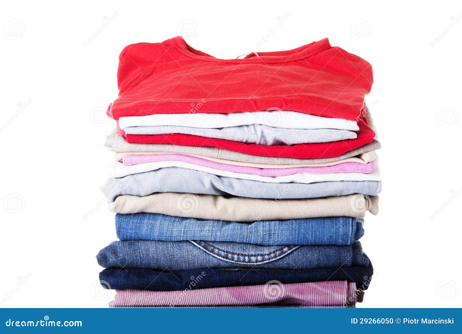 Stack of clothing stock photo. Image of group, casual - 29266050