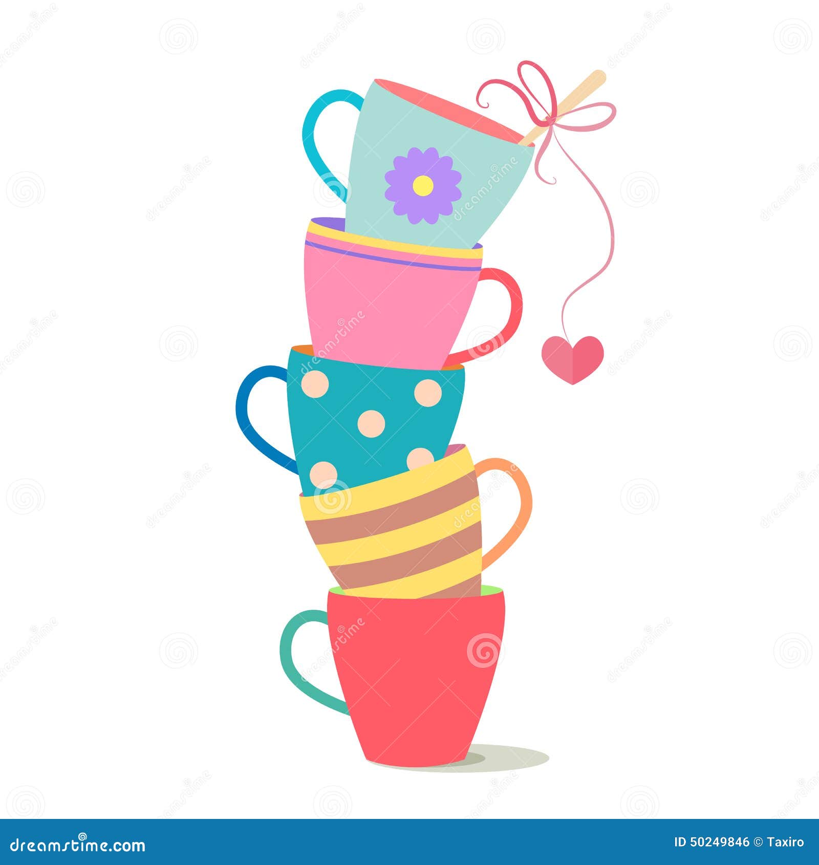 Cute Cat Stack Pattern Tumbler Cup – Amy's Coffee Mugs