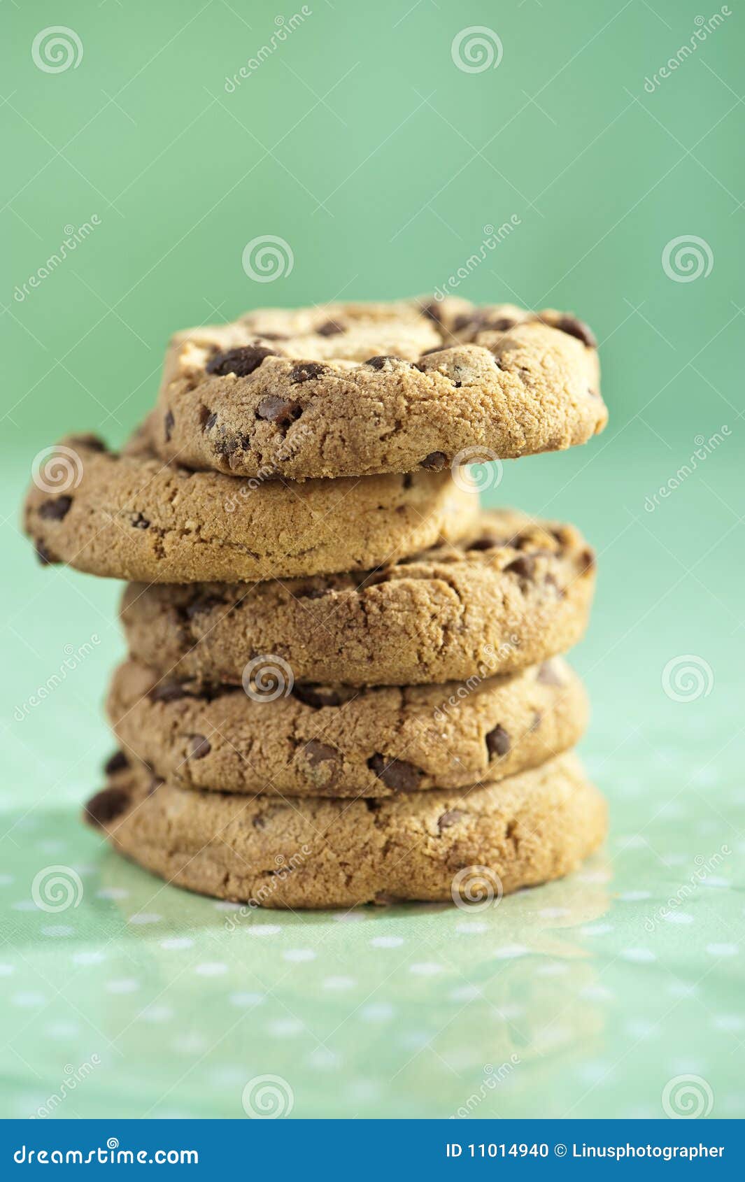 Stack of cookies stock photo. Image of stacked, sweet 11014940
