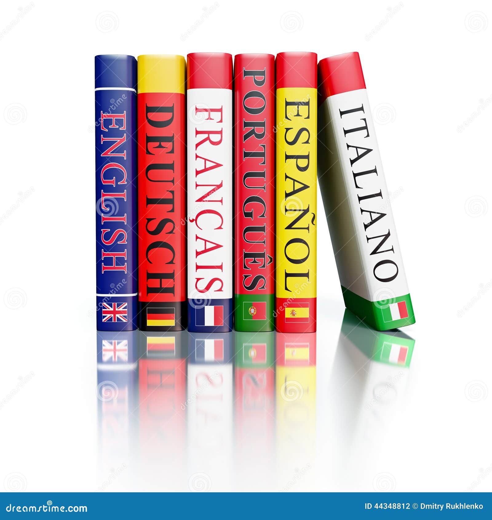 Stack of dictionaries stock illustration. Image of ...