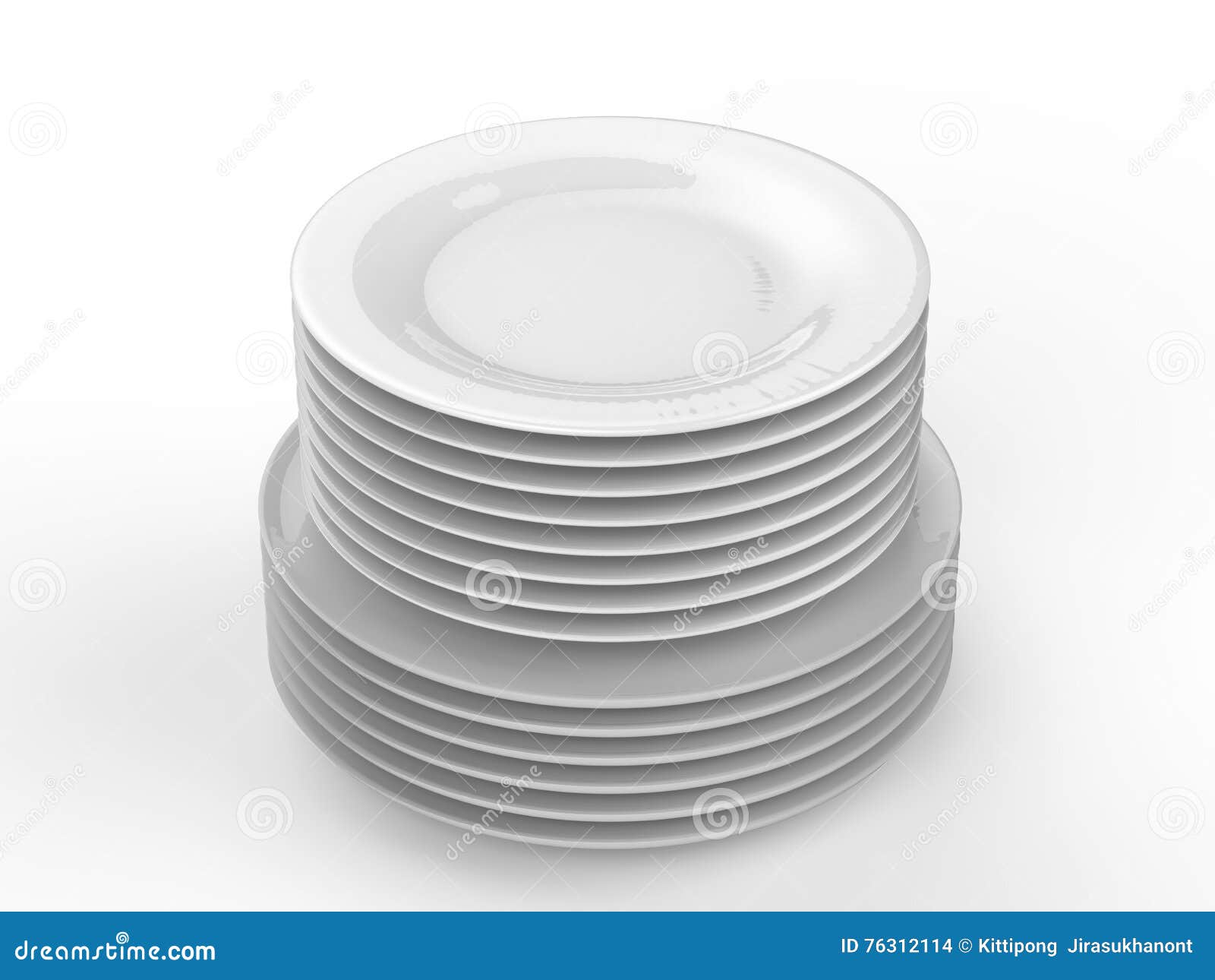 Stack of dishes stock photo. Image of restaurant, dish 76312114