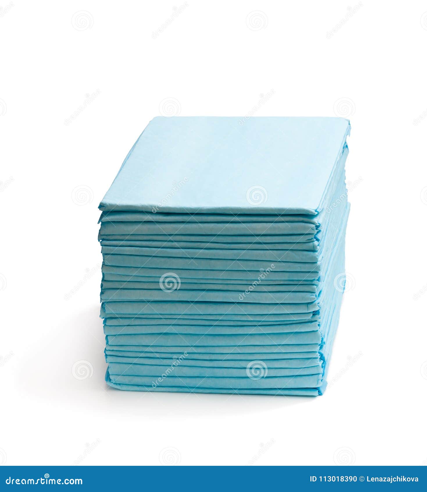Stack of Disposable Bed Pads Isolated on White Stock Photo Image of bedding, child 113018390