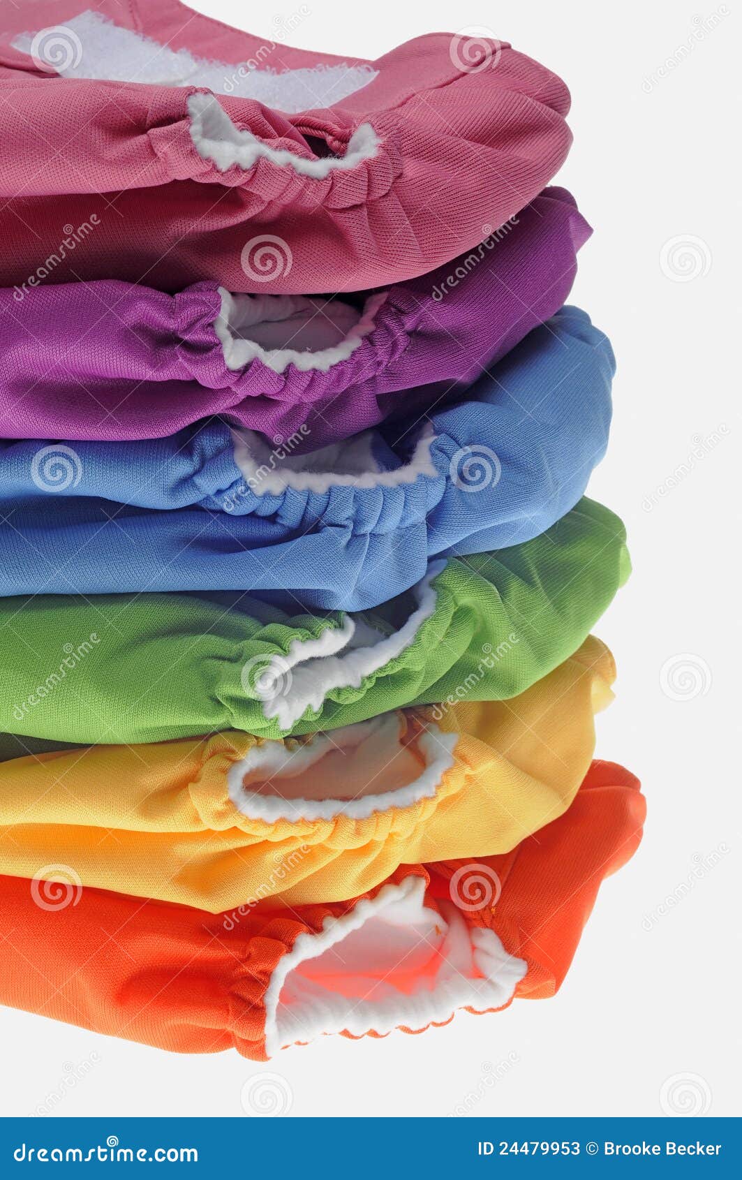 Stack of Eco Friendly Cloth Diapers Stock Image Image of nappy