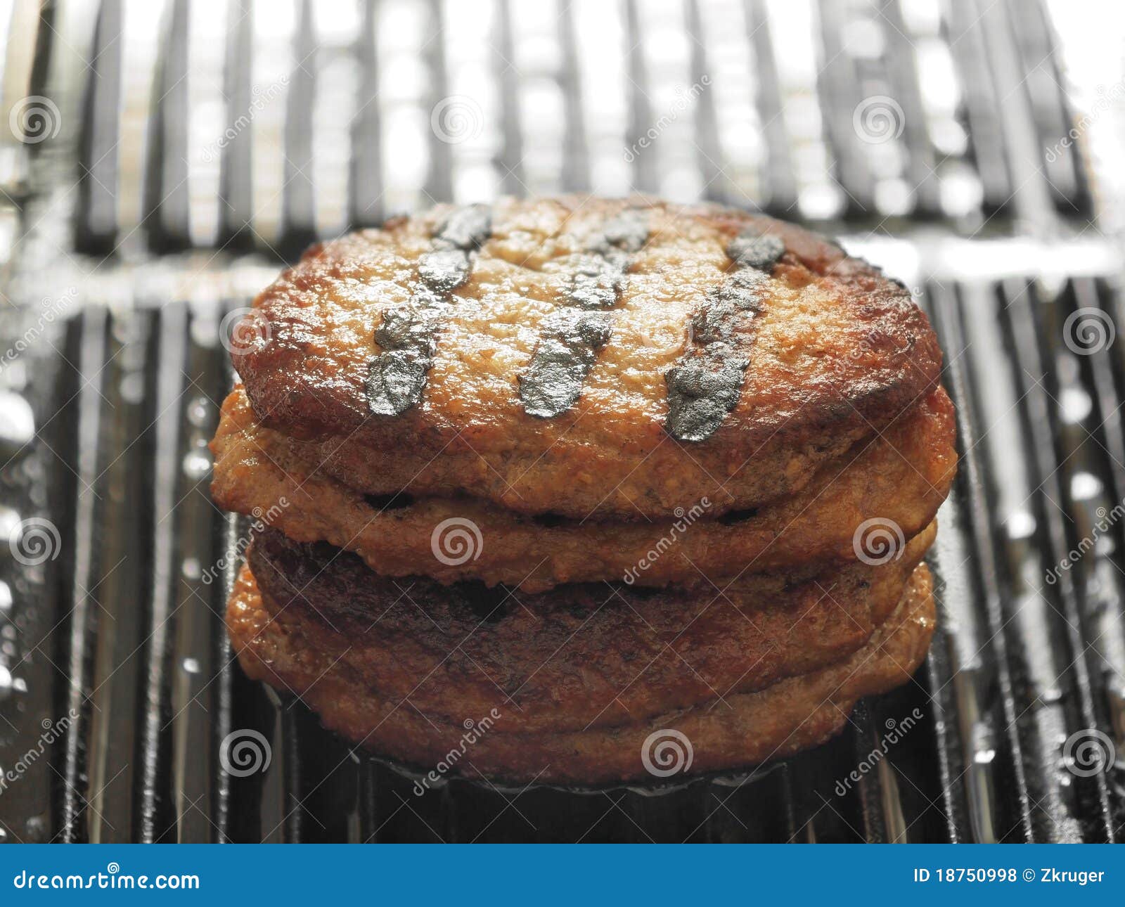 Stack of Grilled Beef Patties Stock Photo Image of fast, cooked 18750998