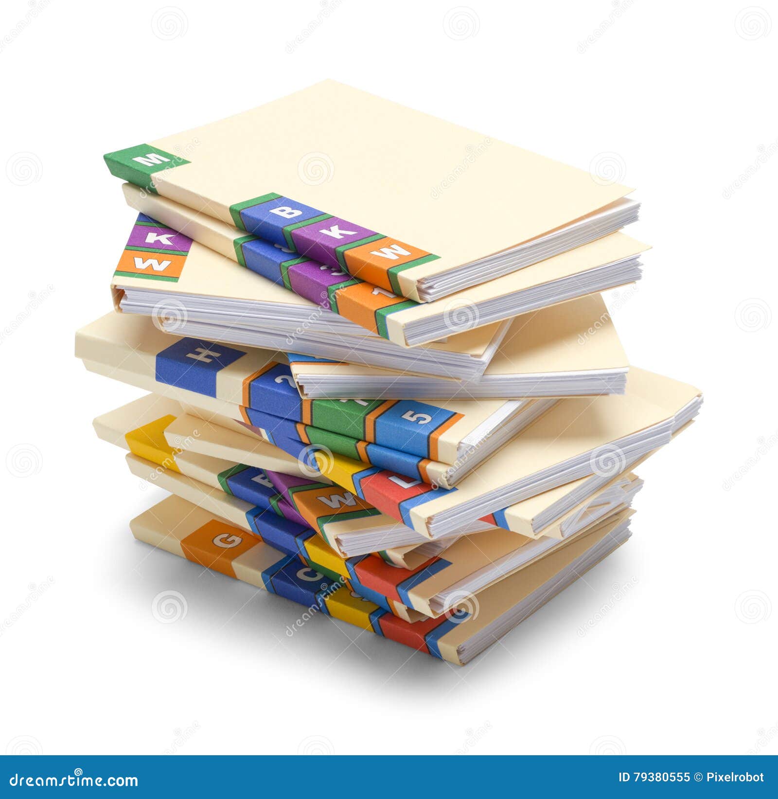 stack of medical files