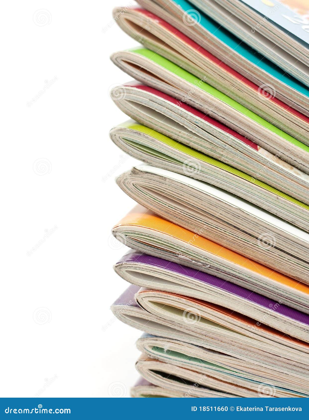 Stack of Old Magazines Stacked in Gray Stock Image - Image of heap, page:  181596583