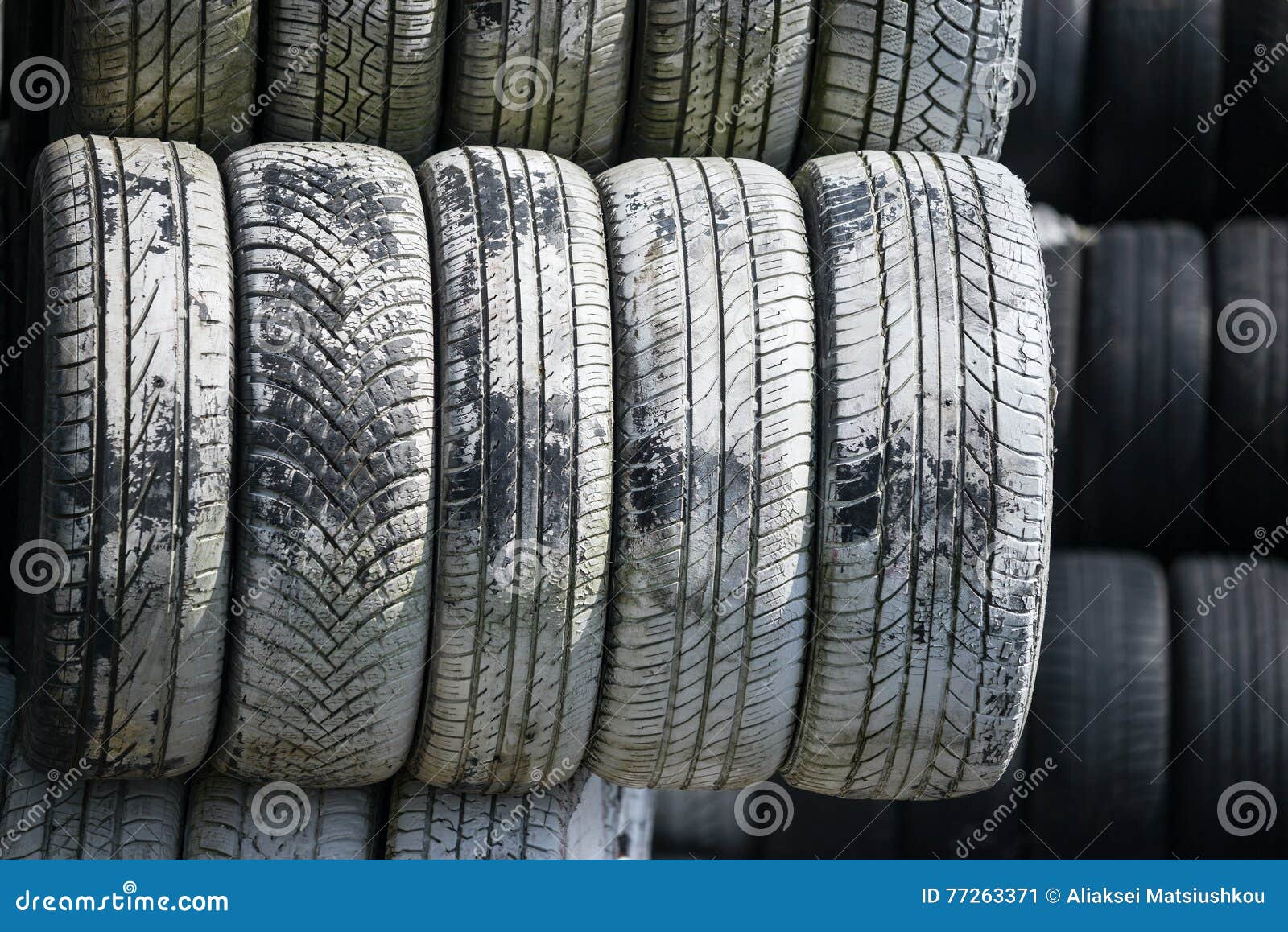 Stack of Old Wheel Black Tyre Texture Background Stock Image - Image of  vehicle, heap: 77263371