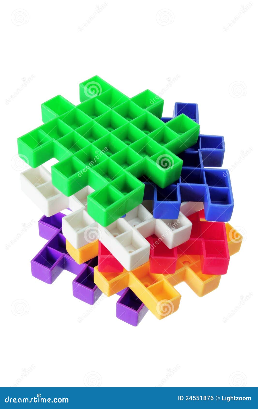 Bewijs onderzeeër Marty Fielding Stack of Plastic Puzzle Pieces Stock Photo - Image of pieces, shapes:  24551876