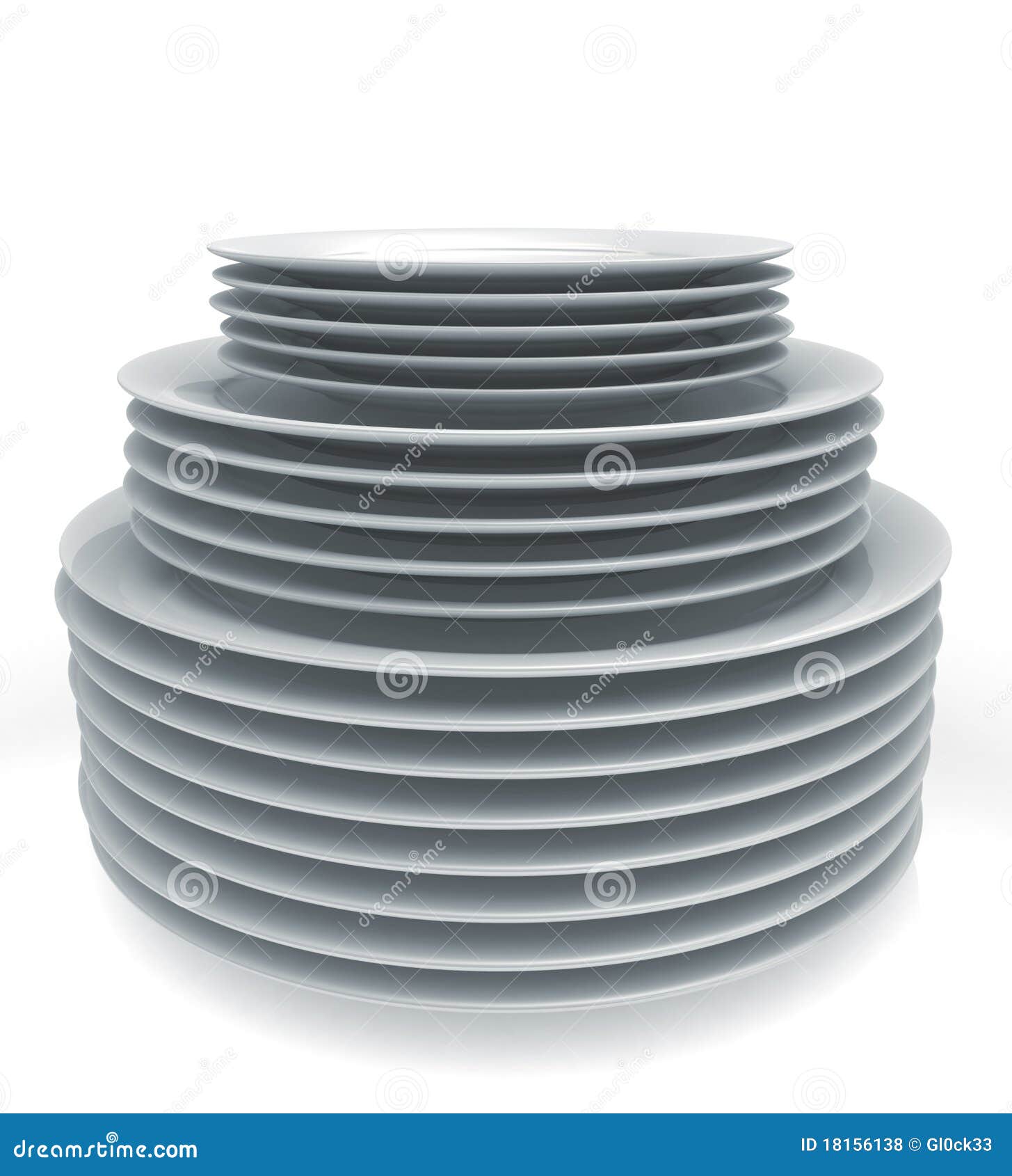 stack of plates