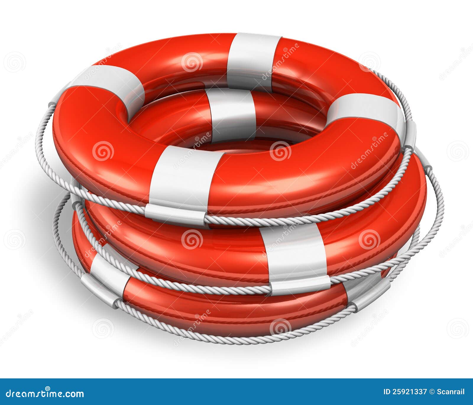 Stack of Red Lifesaver Belts Stock Illustration Illustration of protection, buoy 25921337