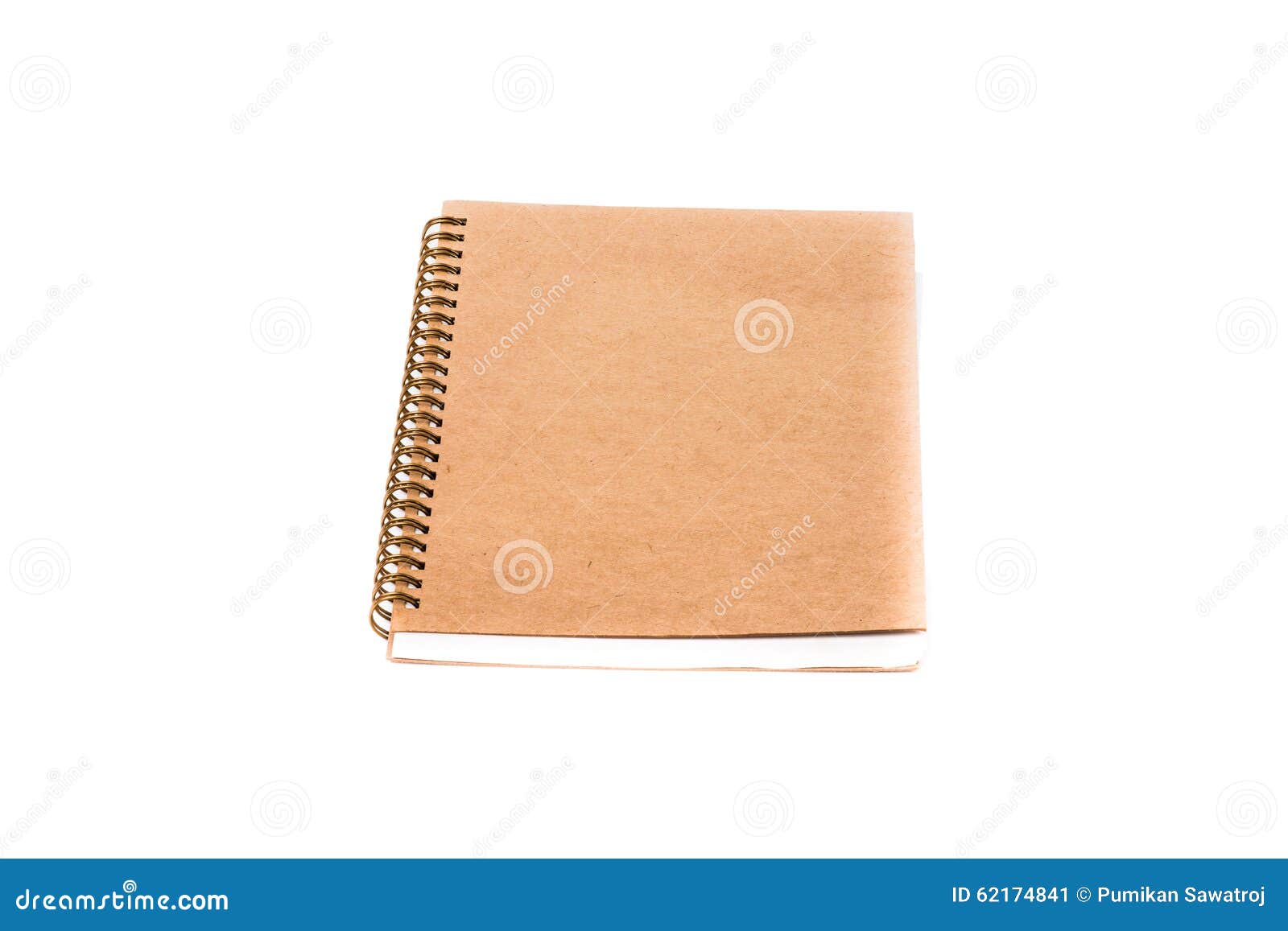 Stack of Ring Binder Book and Notebook Isolated on White Stock Image