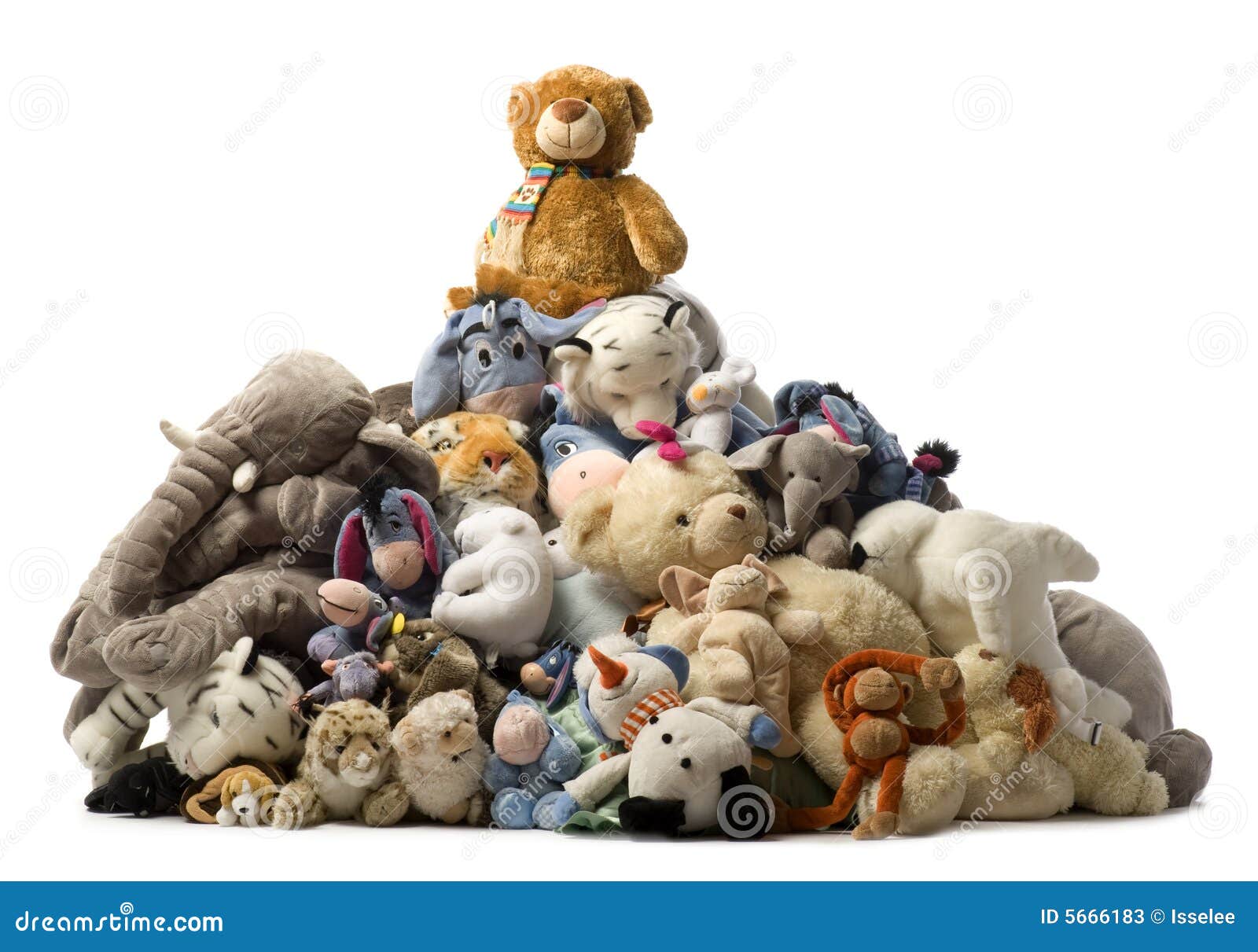 Stack Of Teddy Stock Photos - Image: 5666183