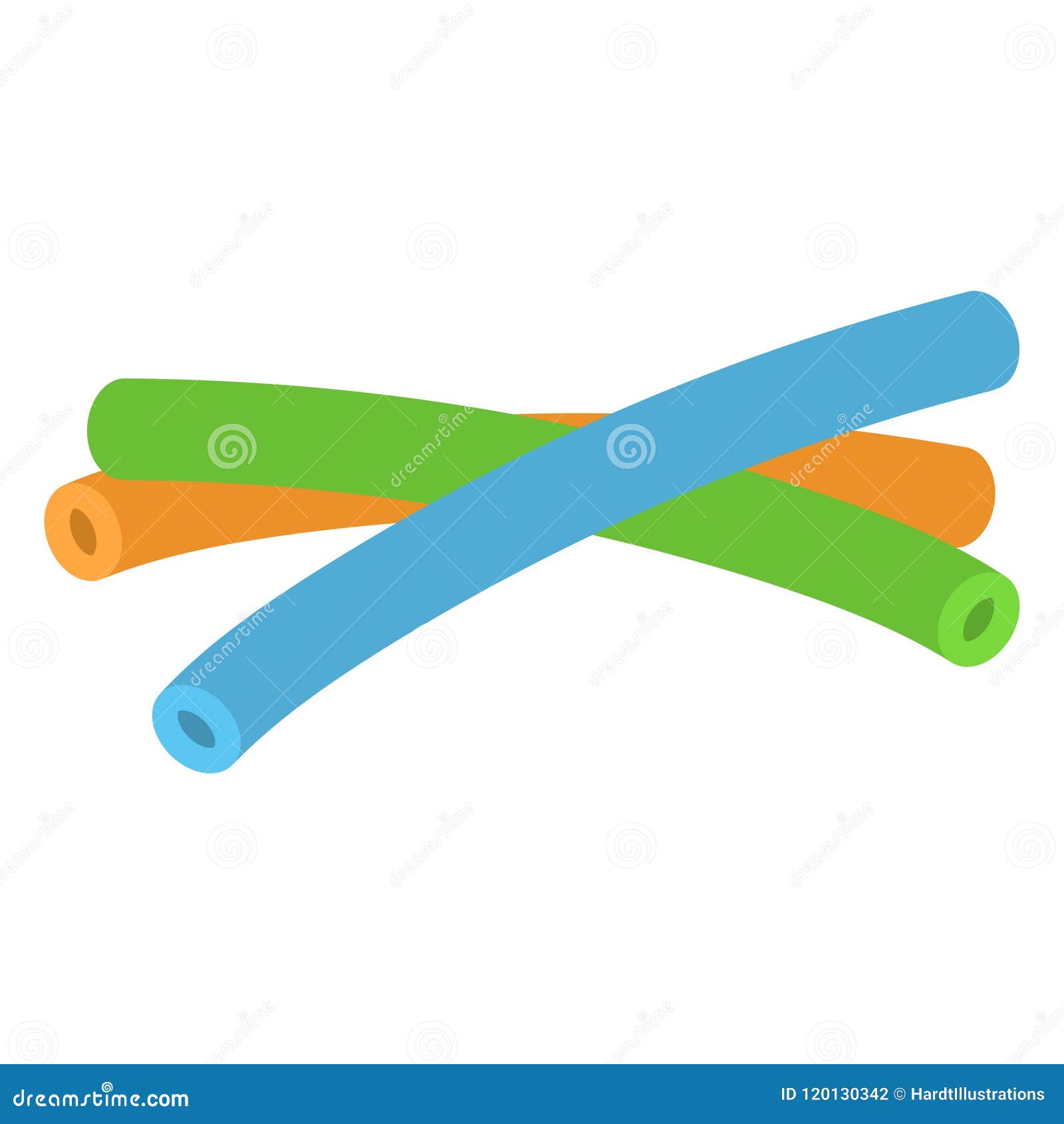 swimming pool noodle float