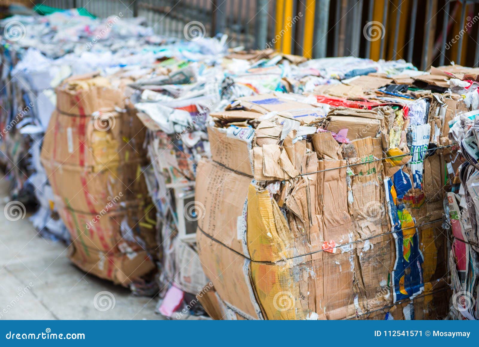 Stack used cardboard box stock image. Image of platform 112541571