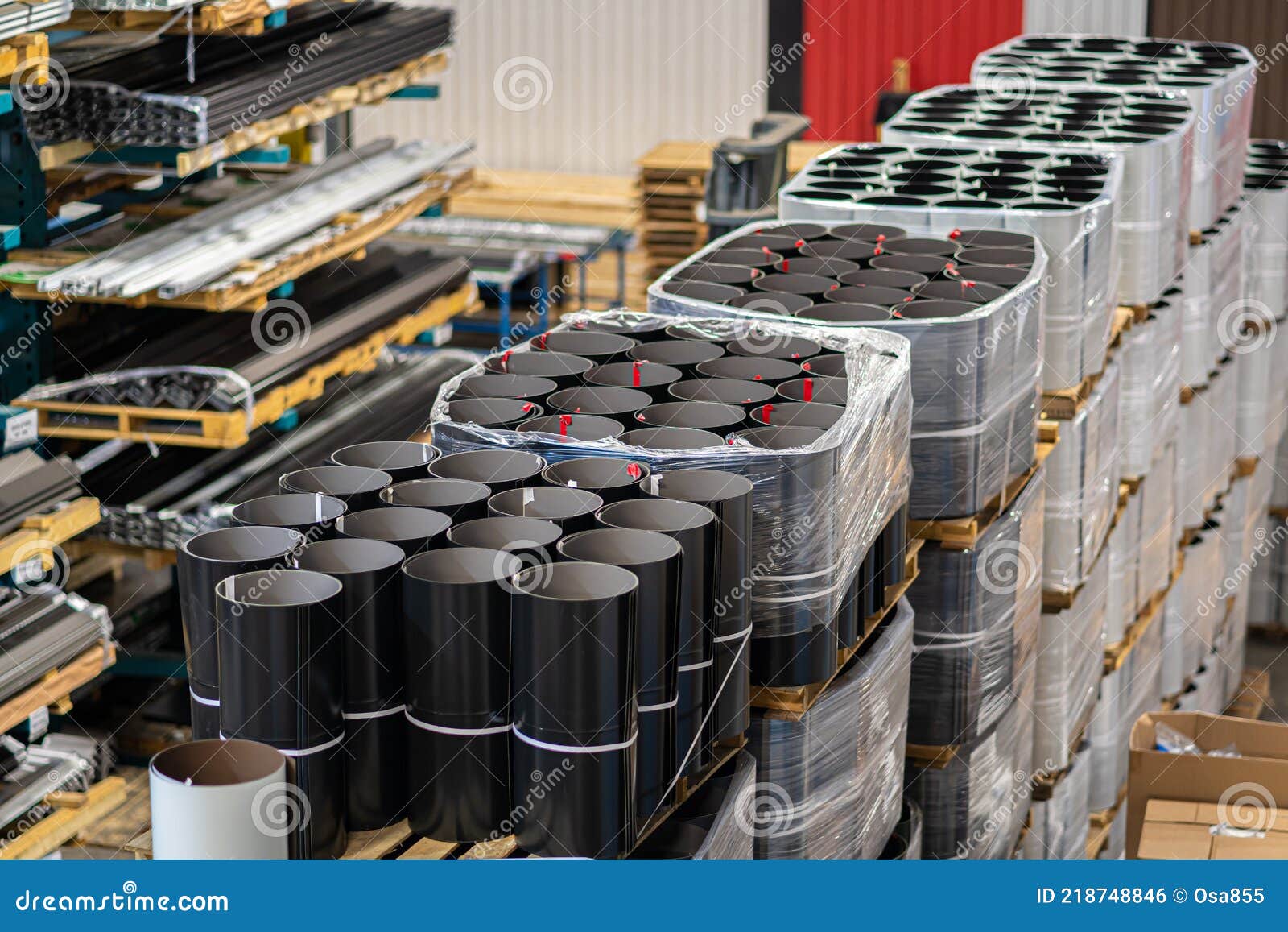 Stack of Valley Roofing Material in Metal Roofing Factory Stock Photo Image of industry
