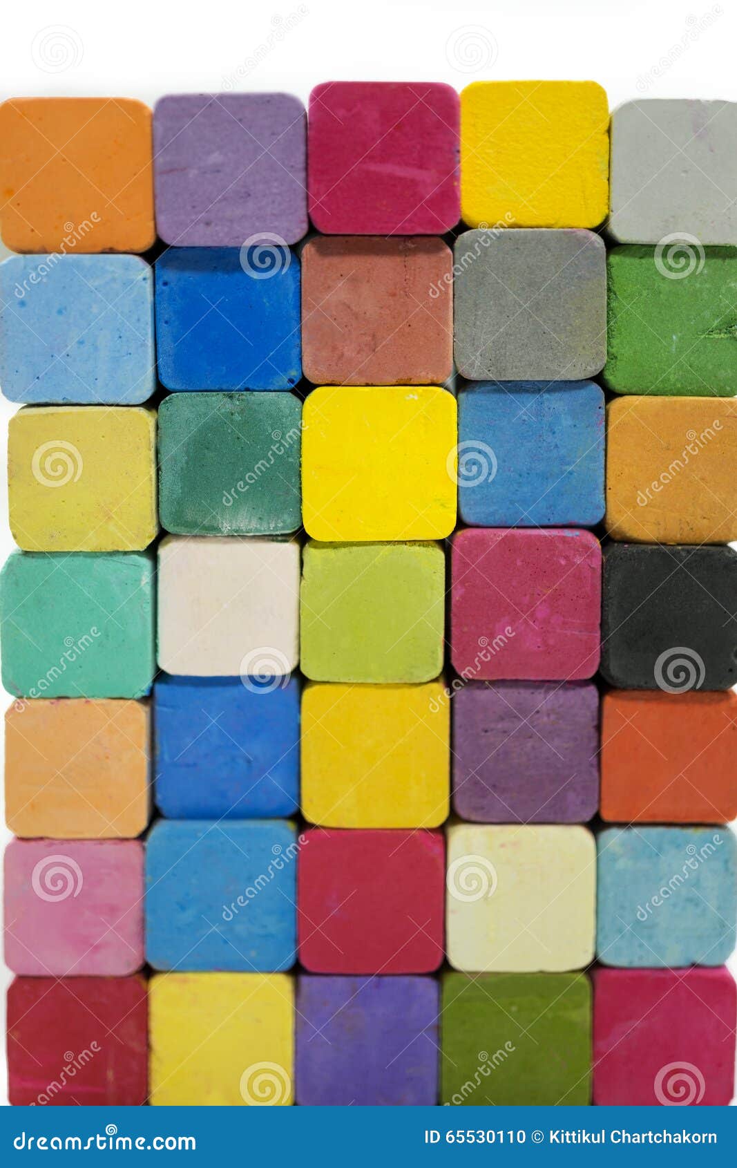 Stack of Variety Colors of Chalk Pastel Stock Photo Image of painting