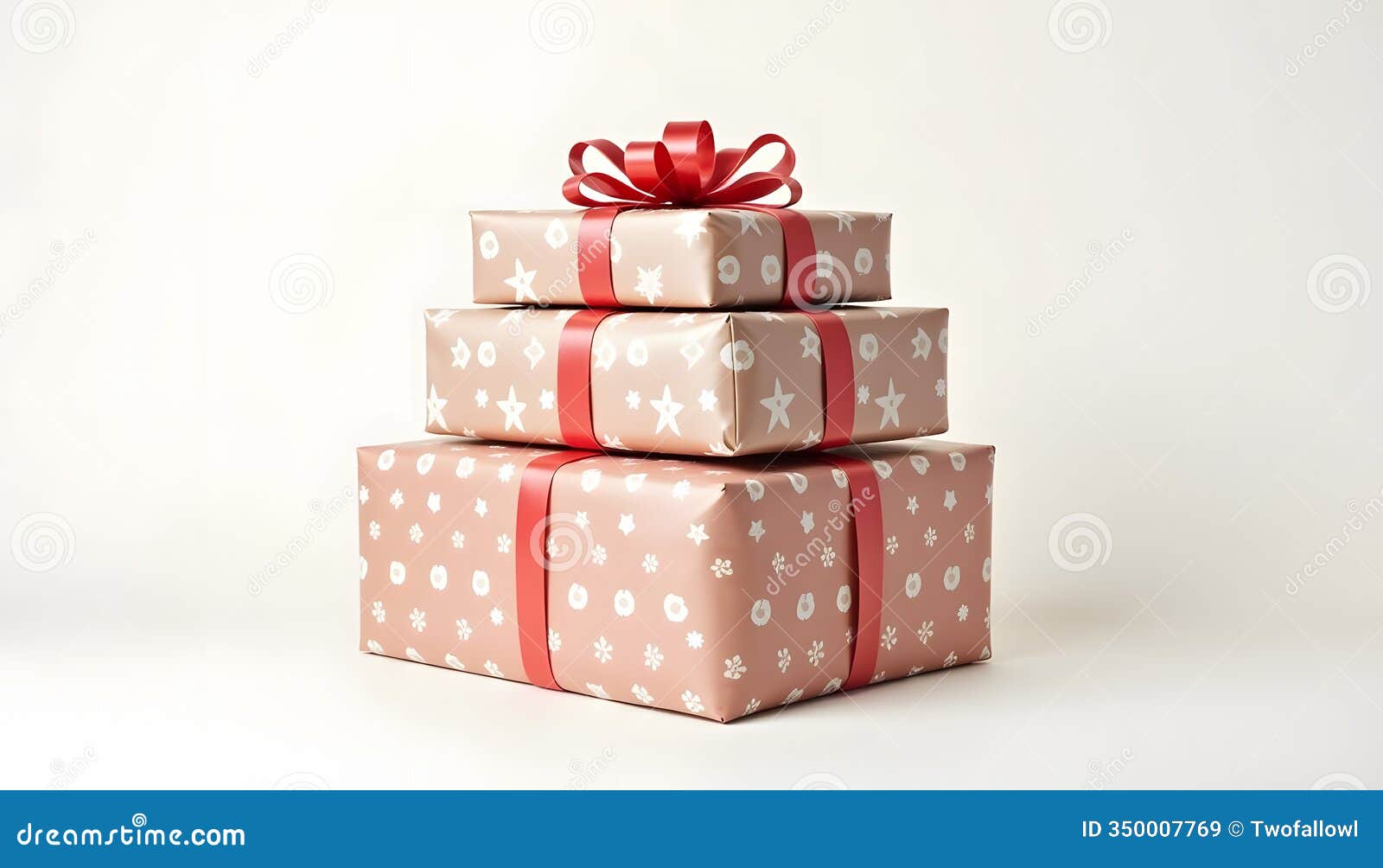 stack of wrapped presents for festive appeal