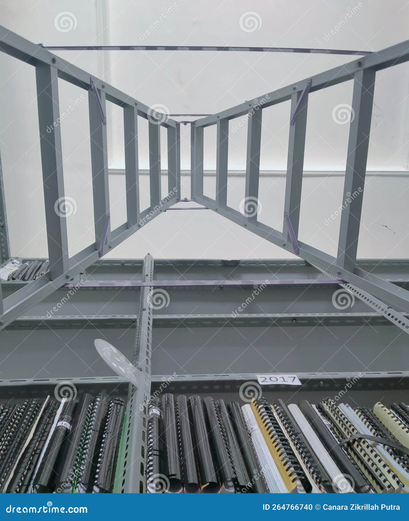 Stacked Shelves in the Office Stock Photo Image of glass, shelves