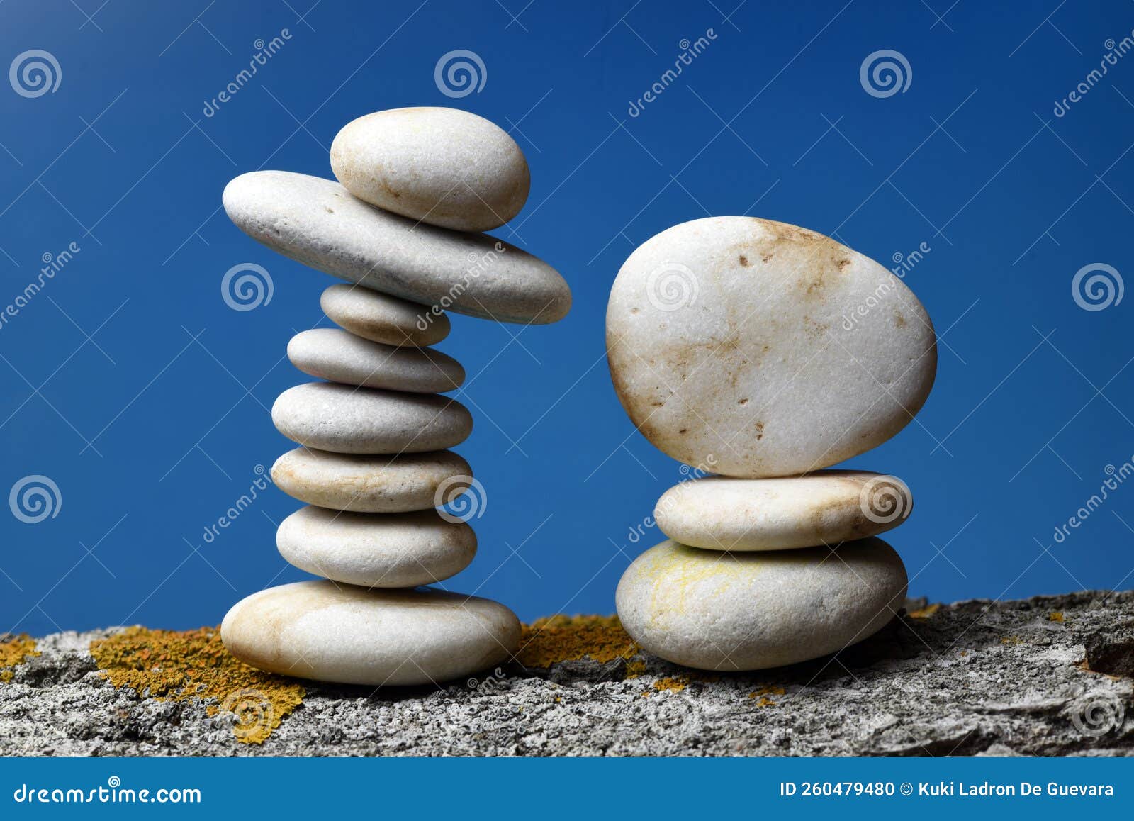 stacked stones keeping balance