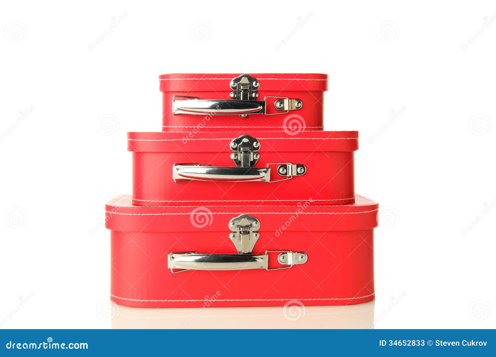 Stacked Suitcases stock image. Image of object, medium 34652833