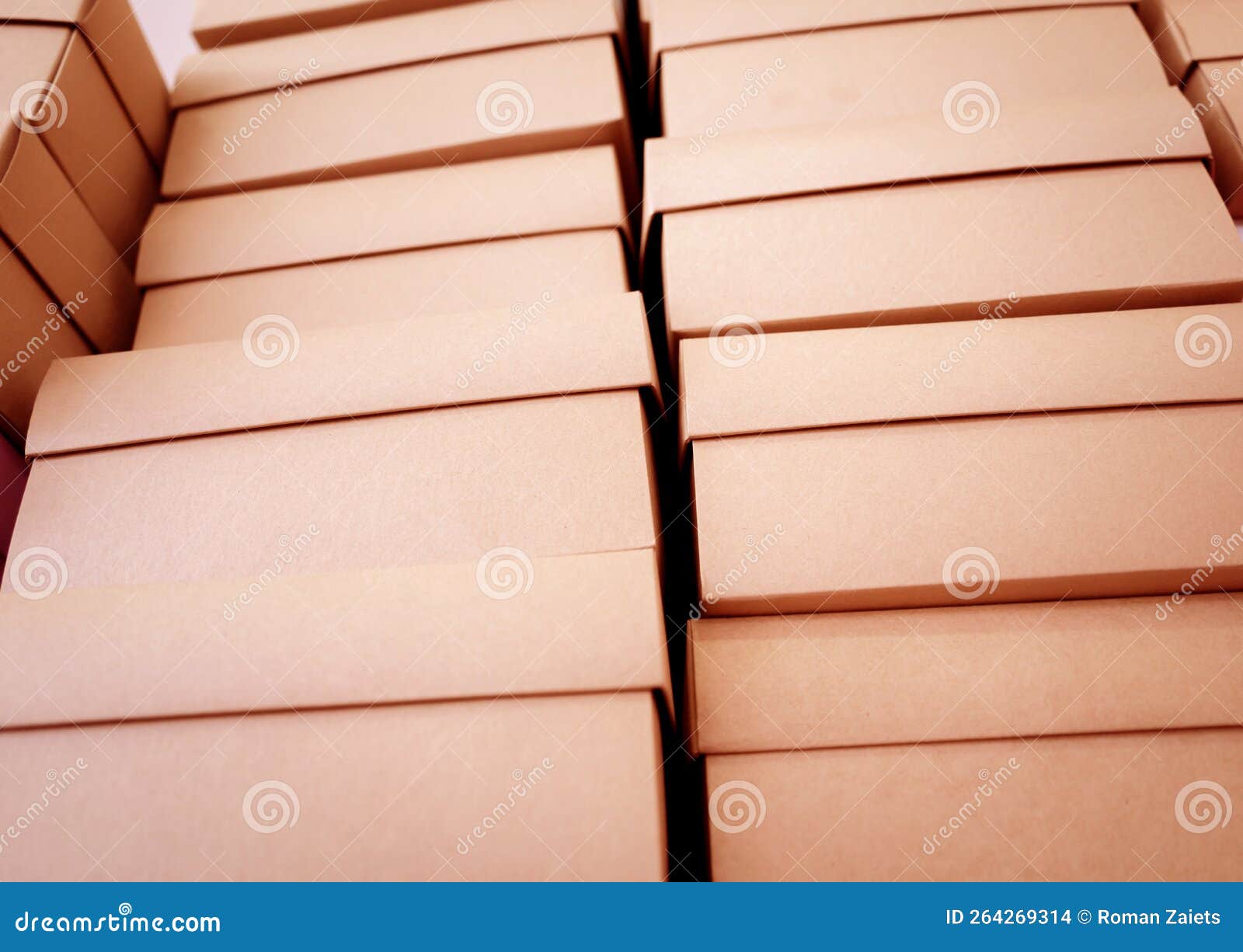 Stacks of Empty Cardboard Boxes in the Gift Shop Stock Photo Image of shopping, gift 264269314
