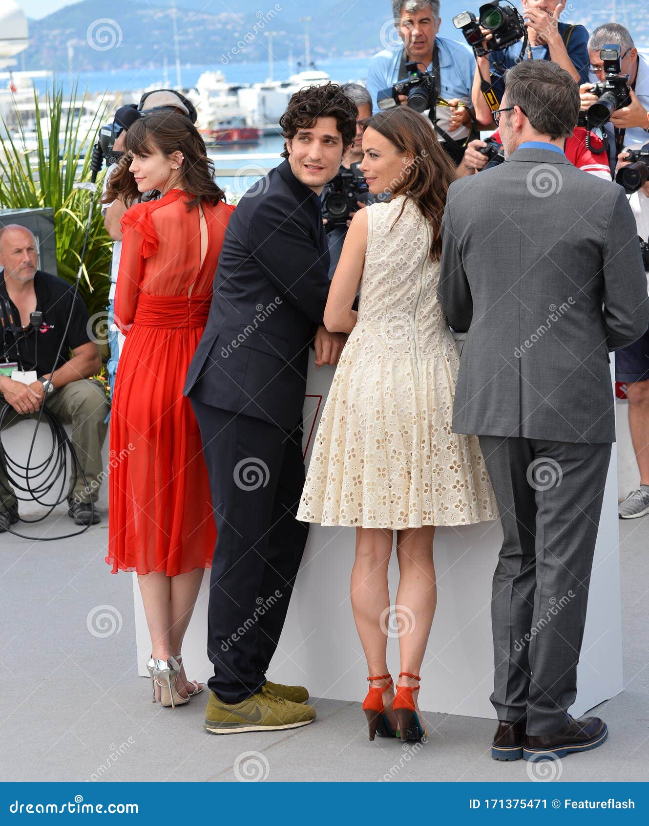 Stacy Martin, Louis Garrel, Michel Hazanavicius & Berenice Bejo