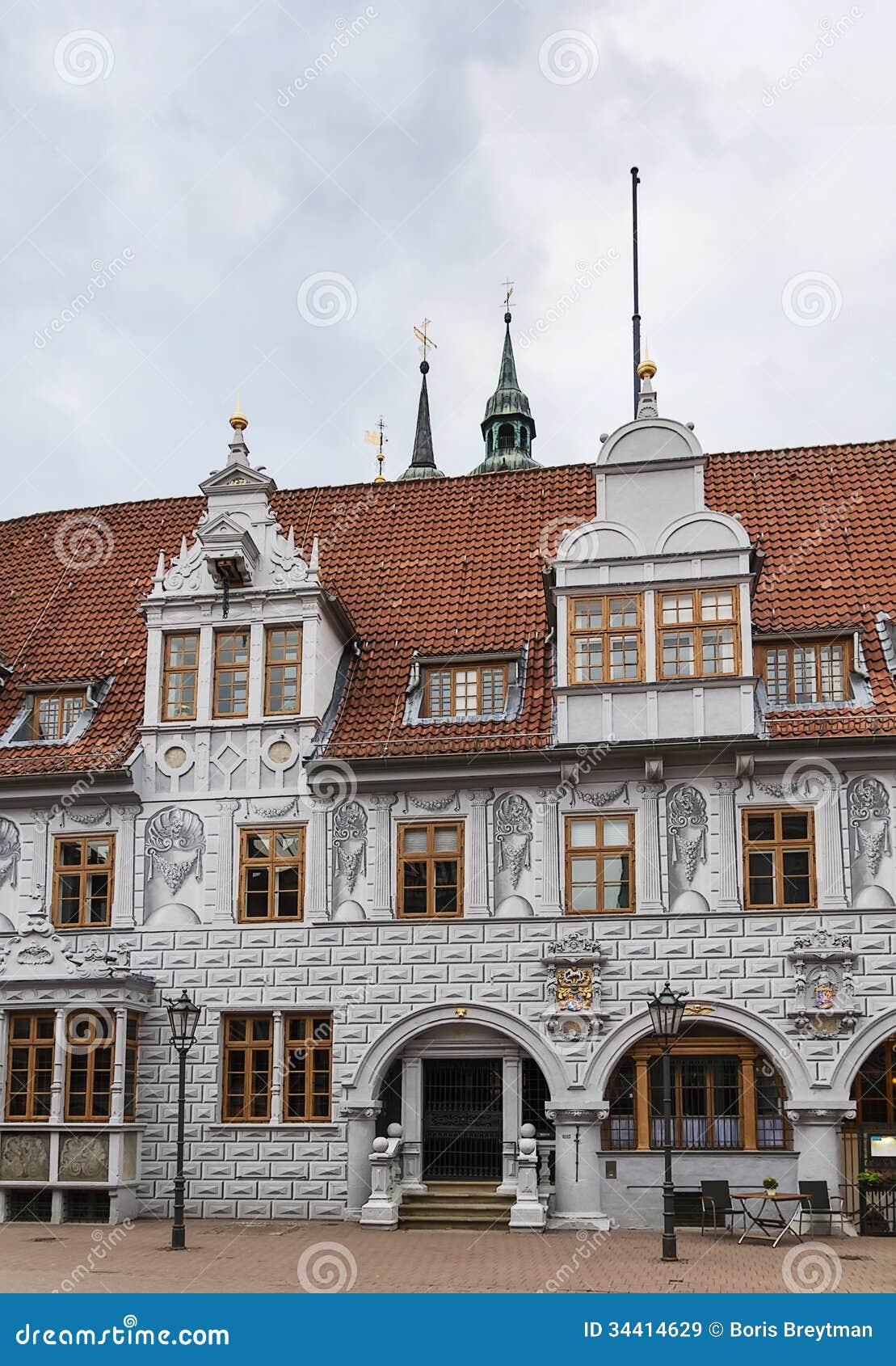 Stadhuis Van Celle, Duitsland Stock Afbeelding Image of architectuur