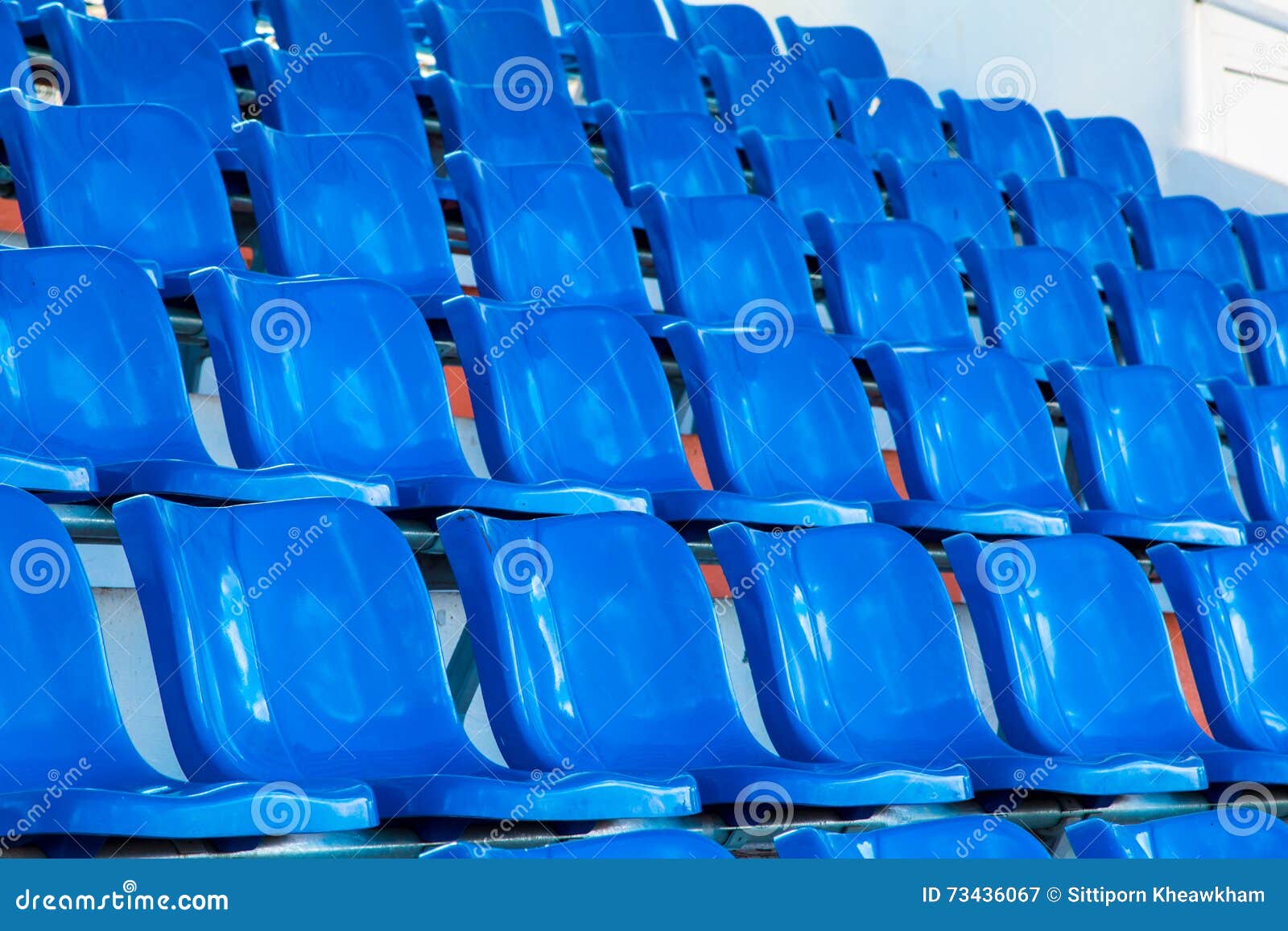Stadium chairs stock image. Image of seat, objects, building 73436067