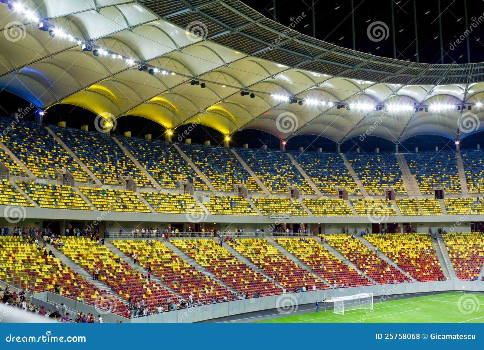 Stadium gallery editorial stock photo. Image of national 25758068