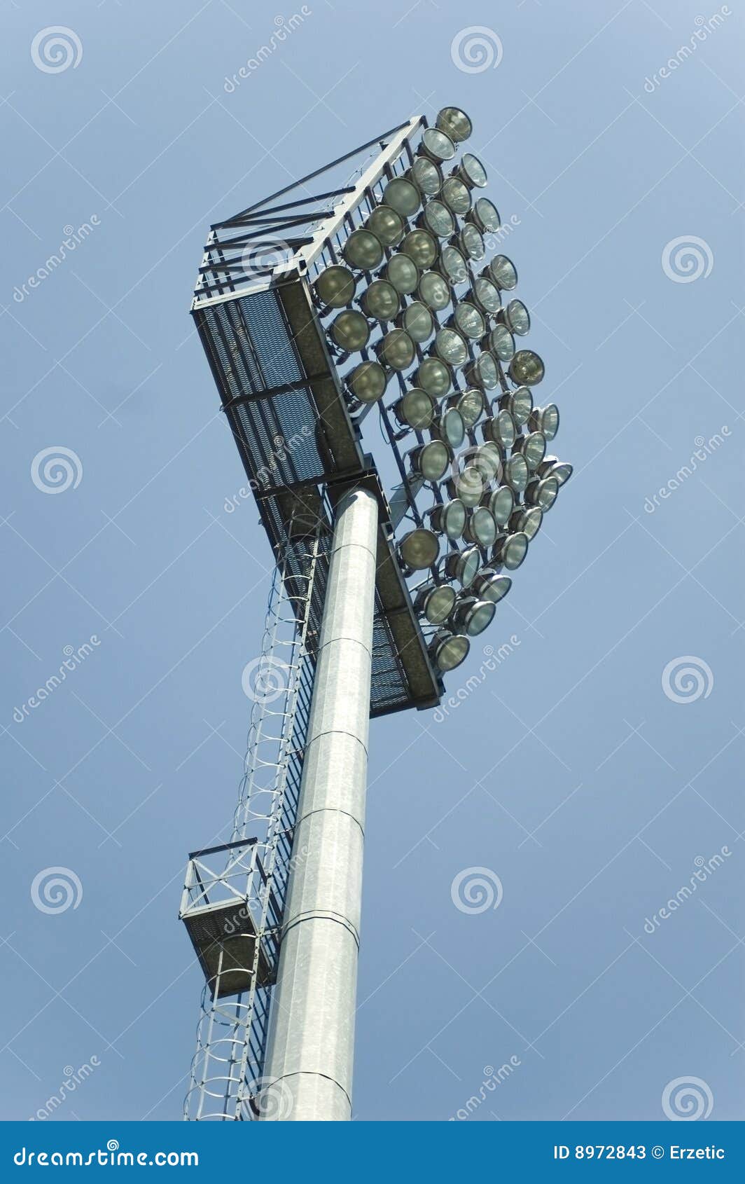 Stadium Lighting Poles. Stock Image 83576125