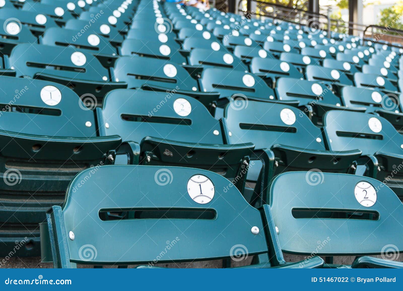 Stadium Seats stock photo. Image of arena, seats, green 51467022