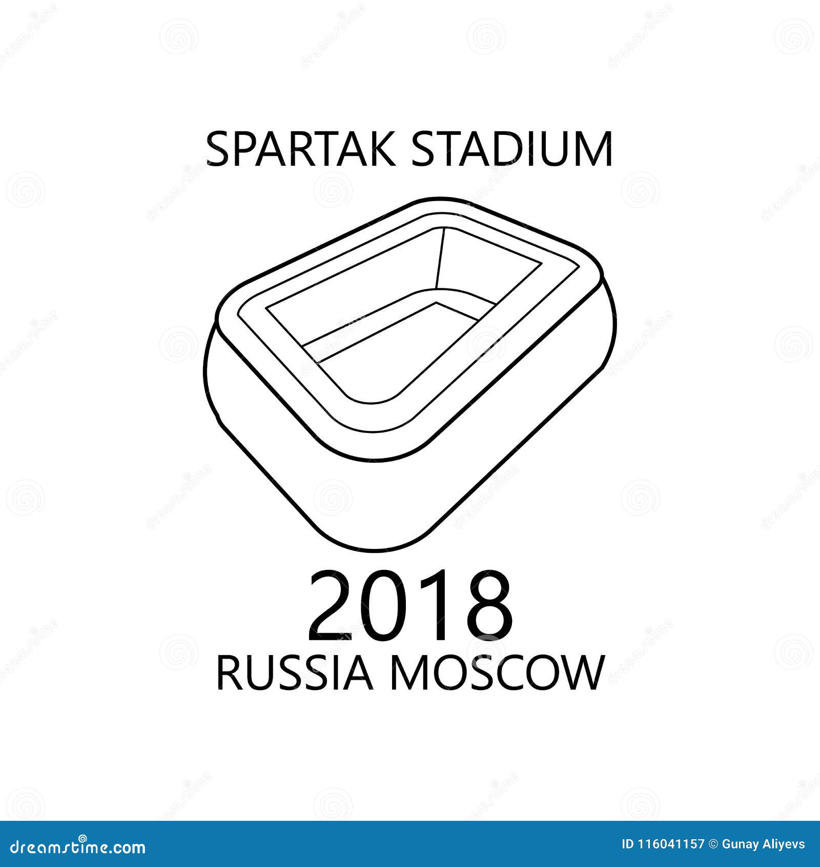 Spartak Arena Moscow - 3D Model by SQUIR