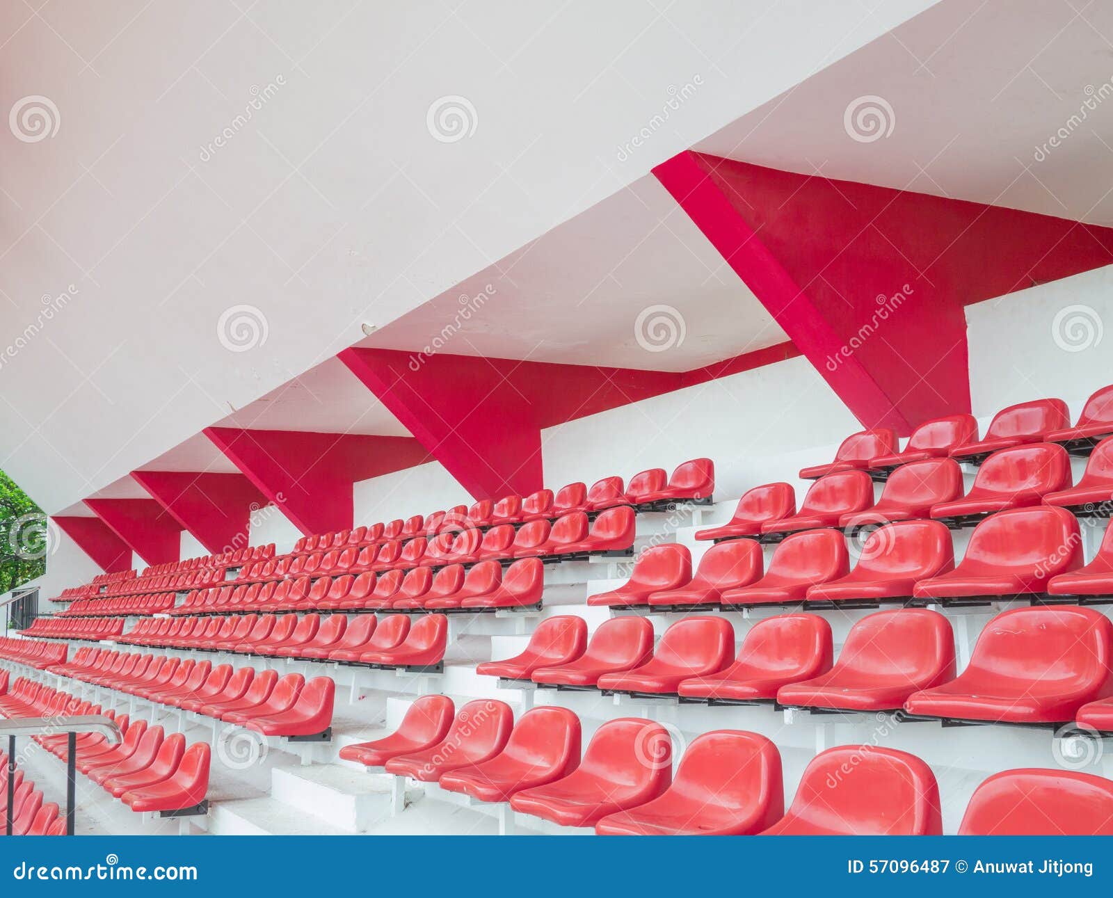 Stadium stand stock image. Image of seat, group, empty - 57096487