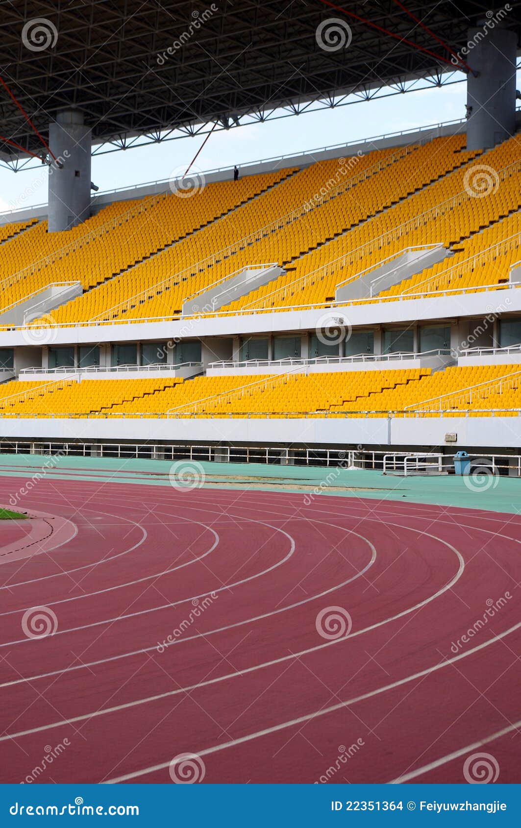 Stadium track stock photo. Image of line, race, soccer 22351364