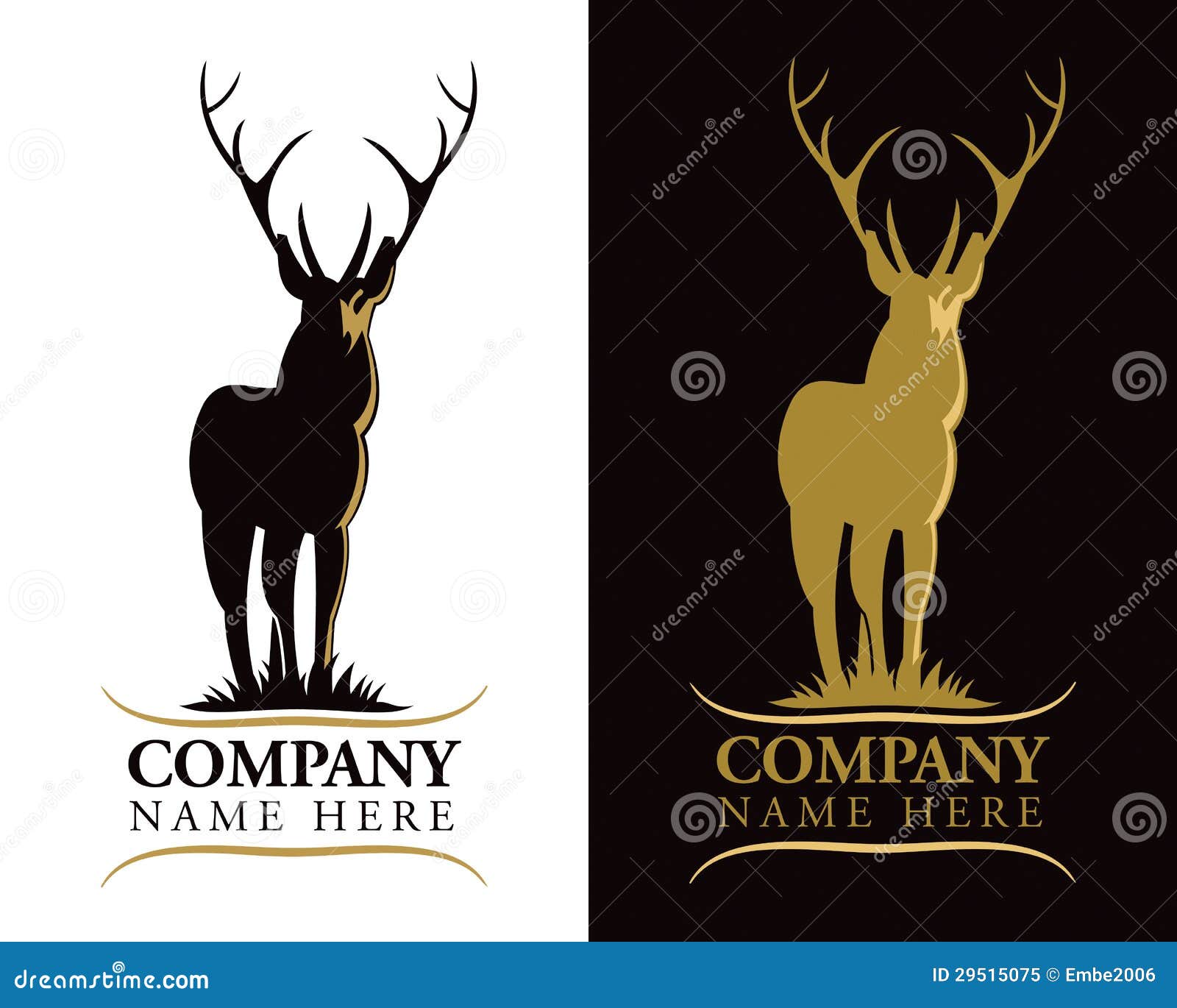 stag deer logo
