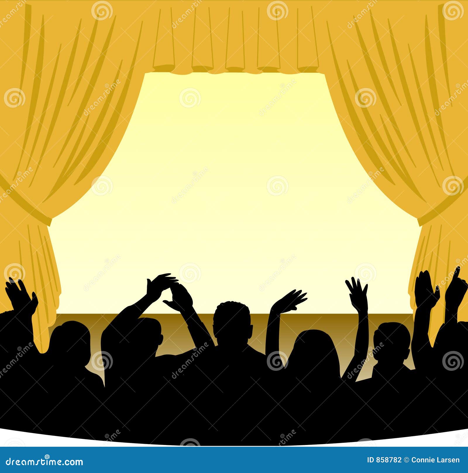 music audience clipart - photo #4