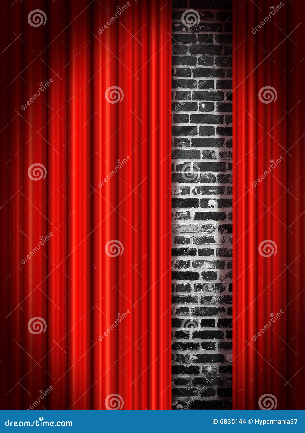 Stage Curtains stock illustration. Image of sparkle, entertainment