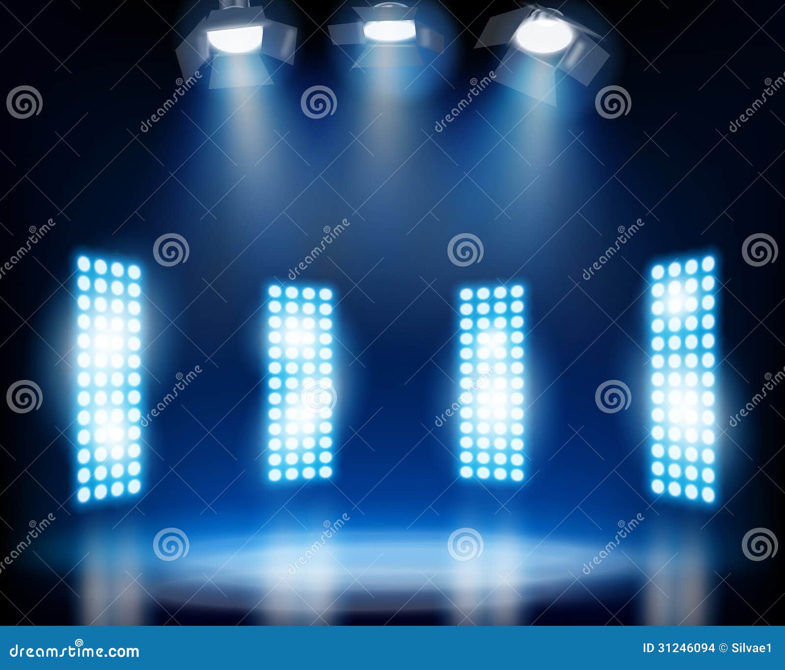 Stage Effects. Vector Illustration. Stock Vector Illustration of