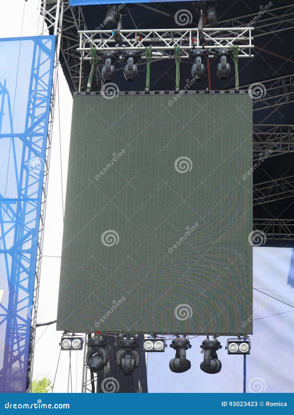 Stage Screen, Professional Lighting Equipment Projectors and Led Stock