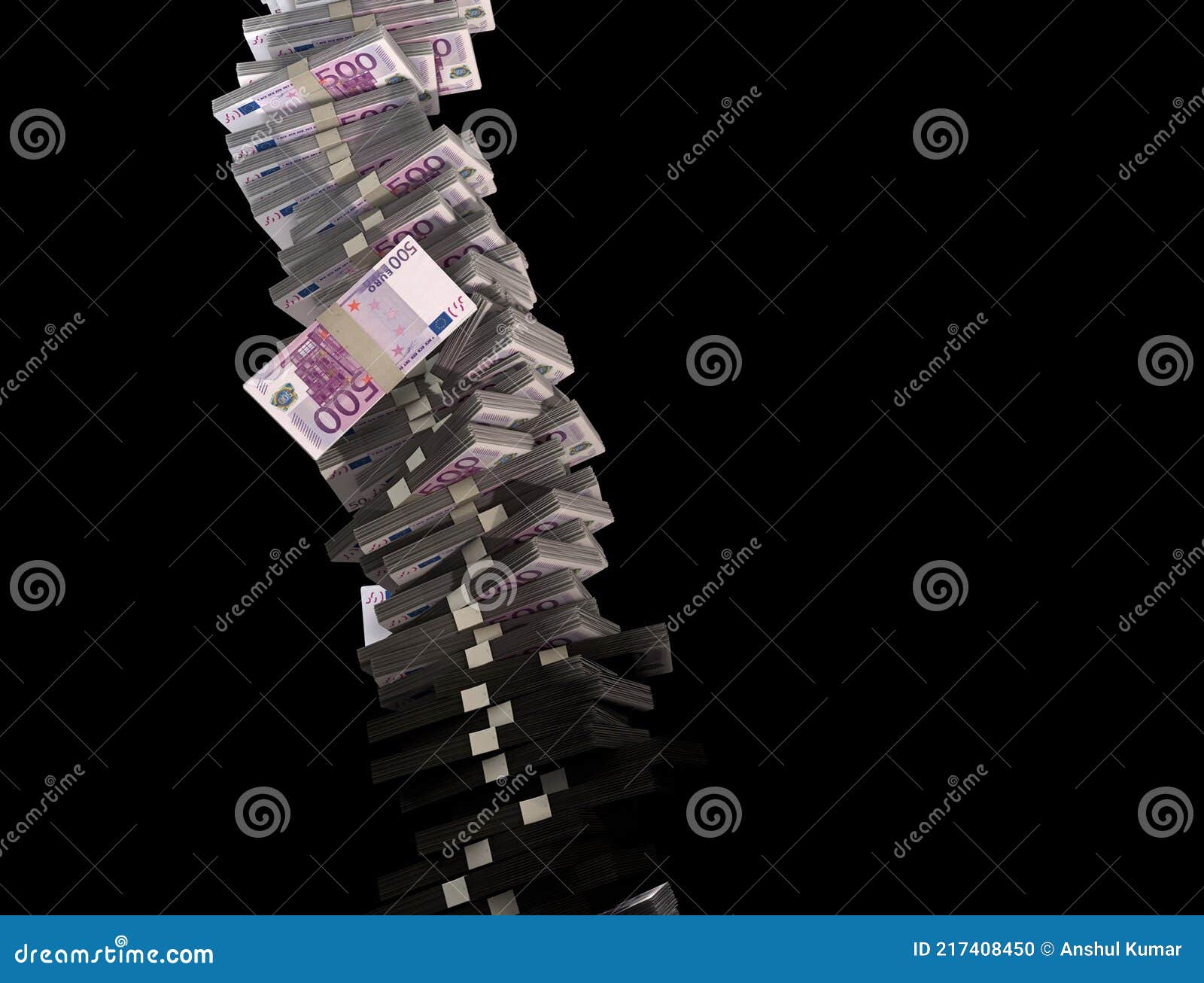 stagnation of money with infinity height