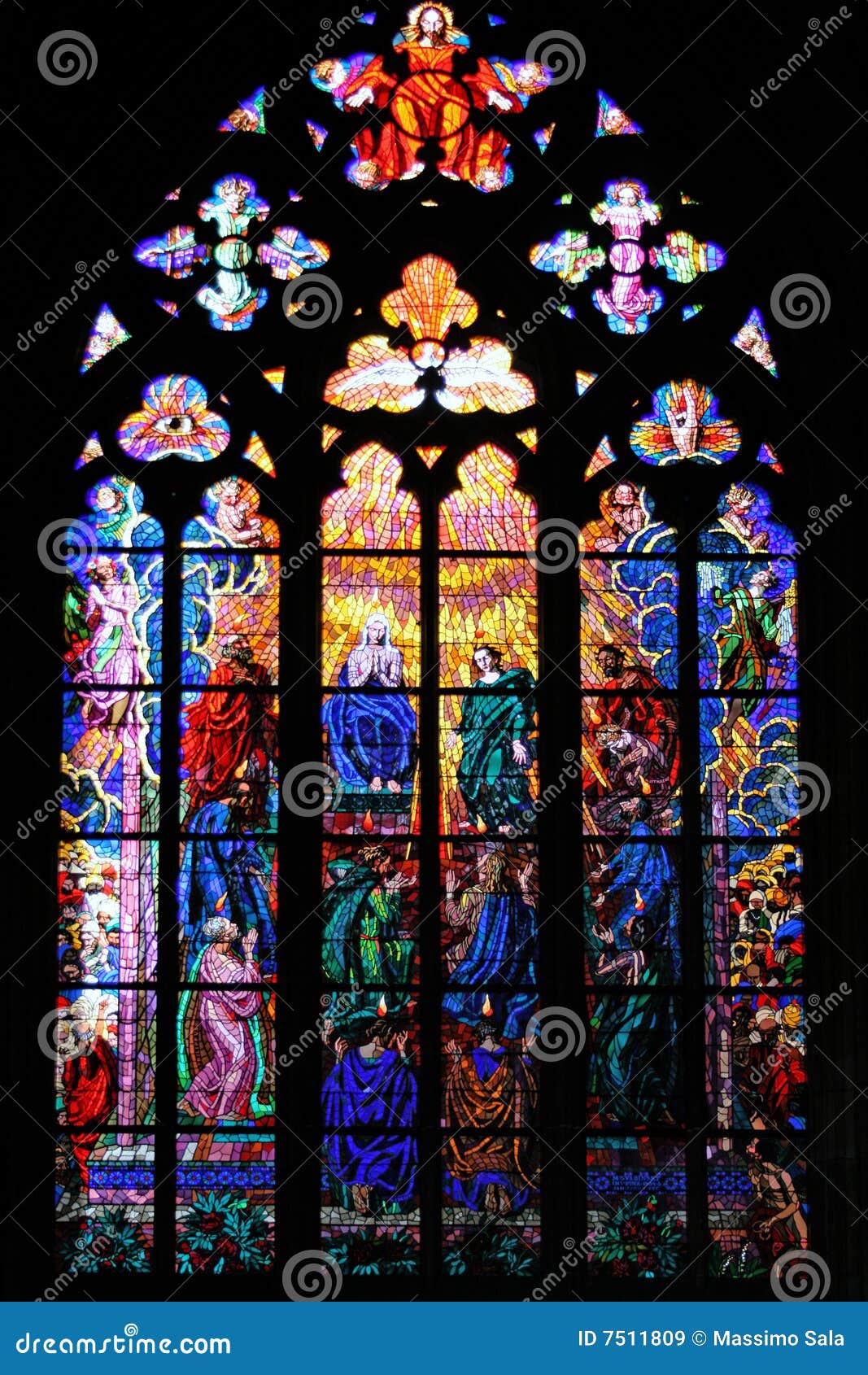 Stained glass stock image. Image of house, history, culture 7511809