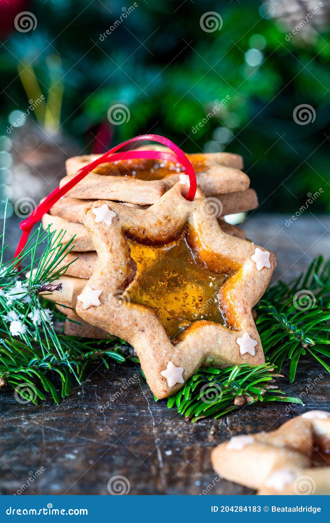 Stained Glass Window Biscuits Stock Image Image of edible, holiday 204284183