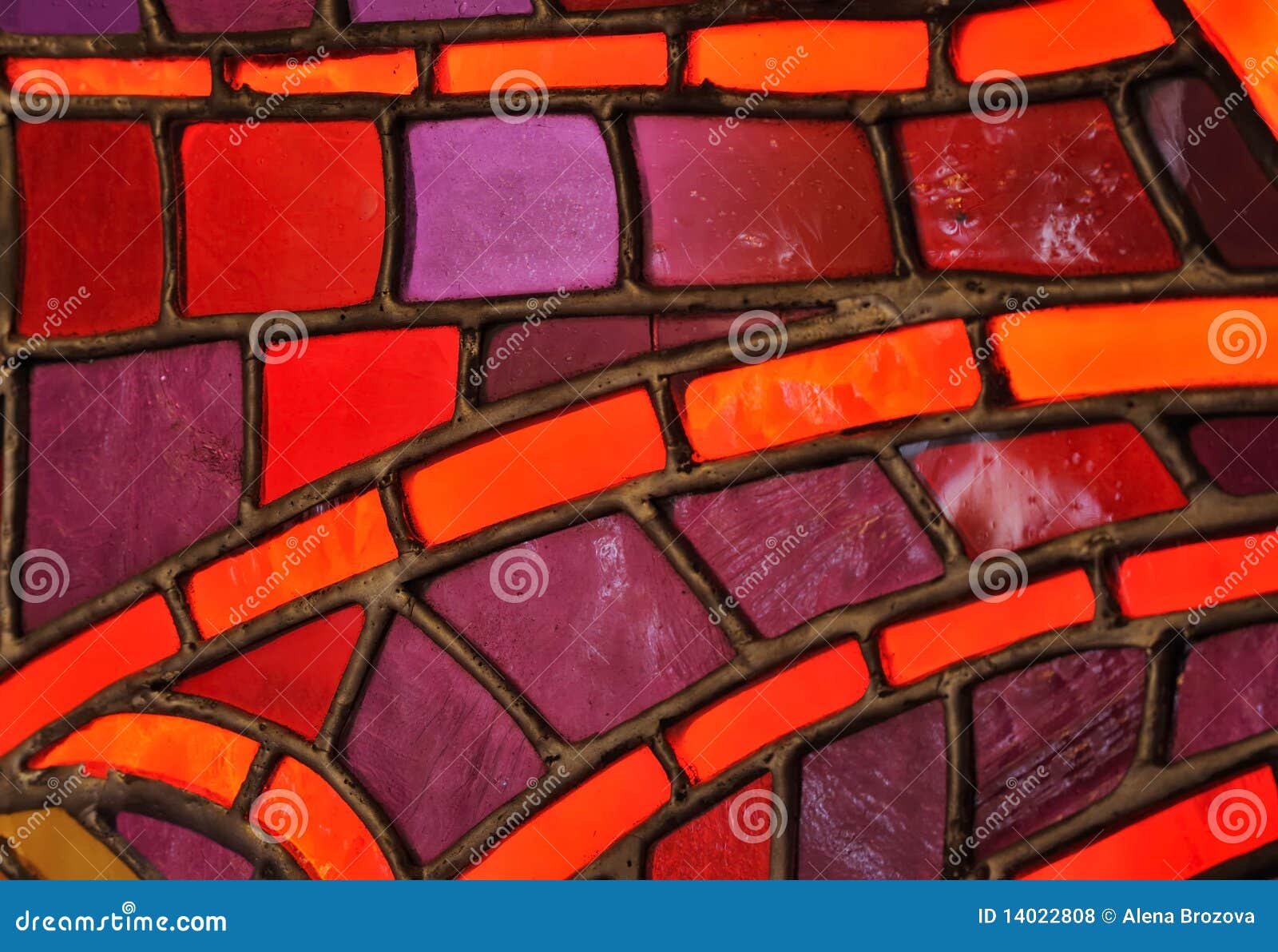 Stained glass window - church - detail - background