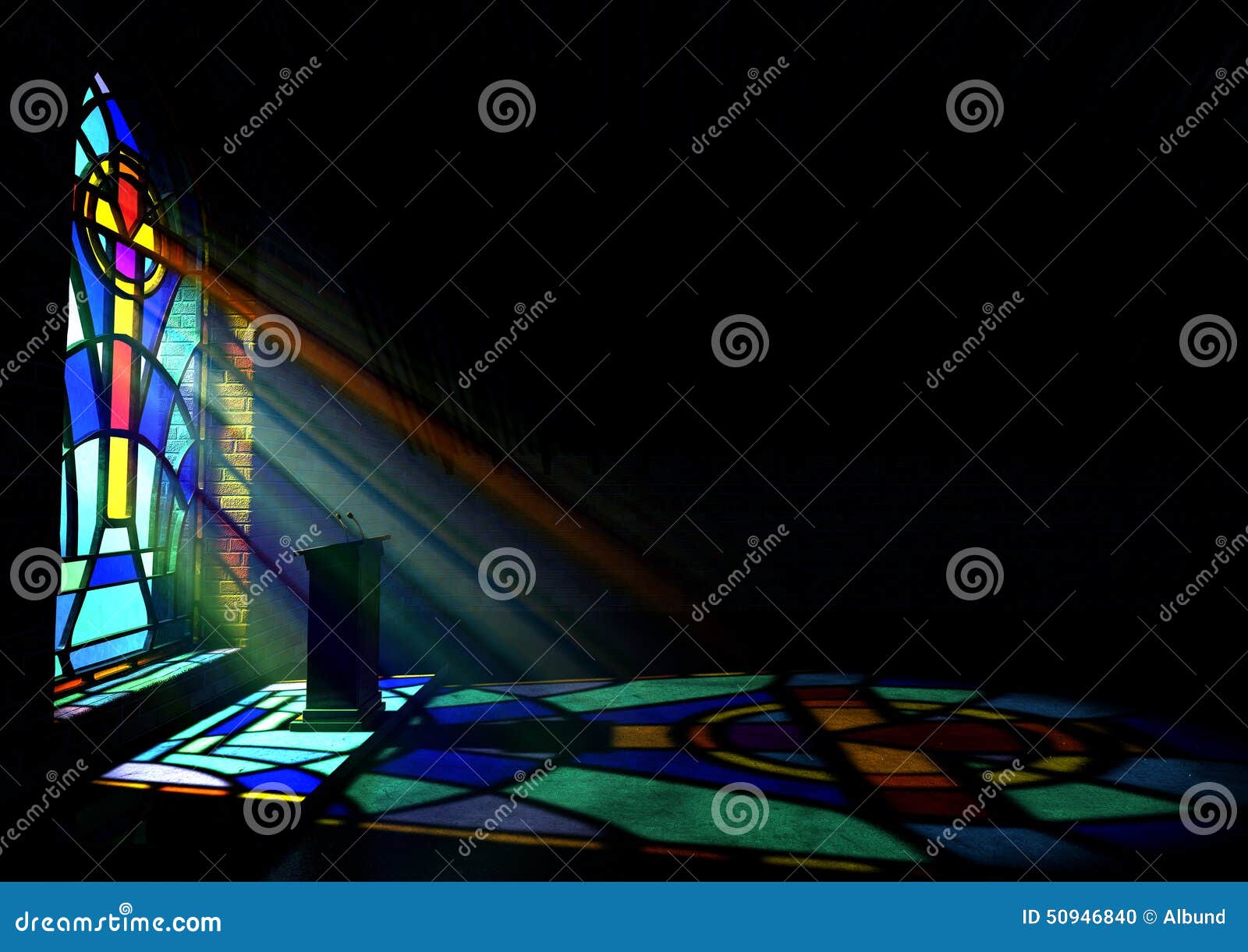 stained glass window church