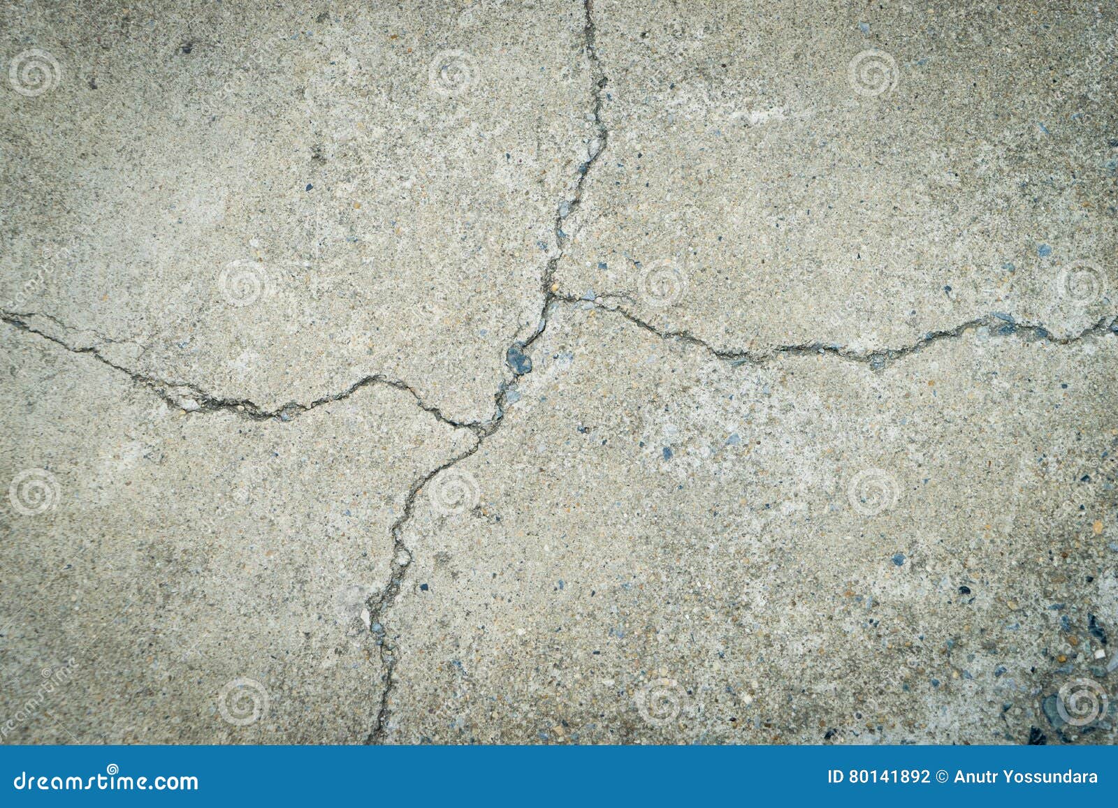 Stained White Paint on Concrete Floor. Stock Photo Image of exterior