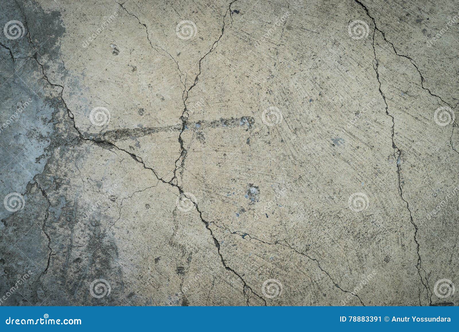 Stained White Paint on Concrete Wall. Stock Image Image of style