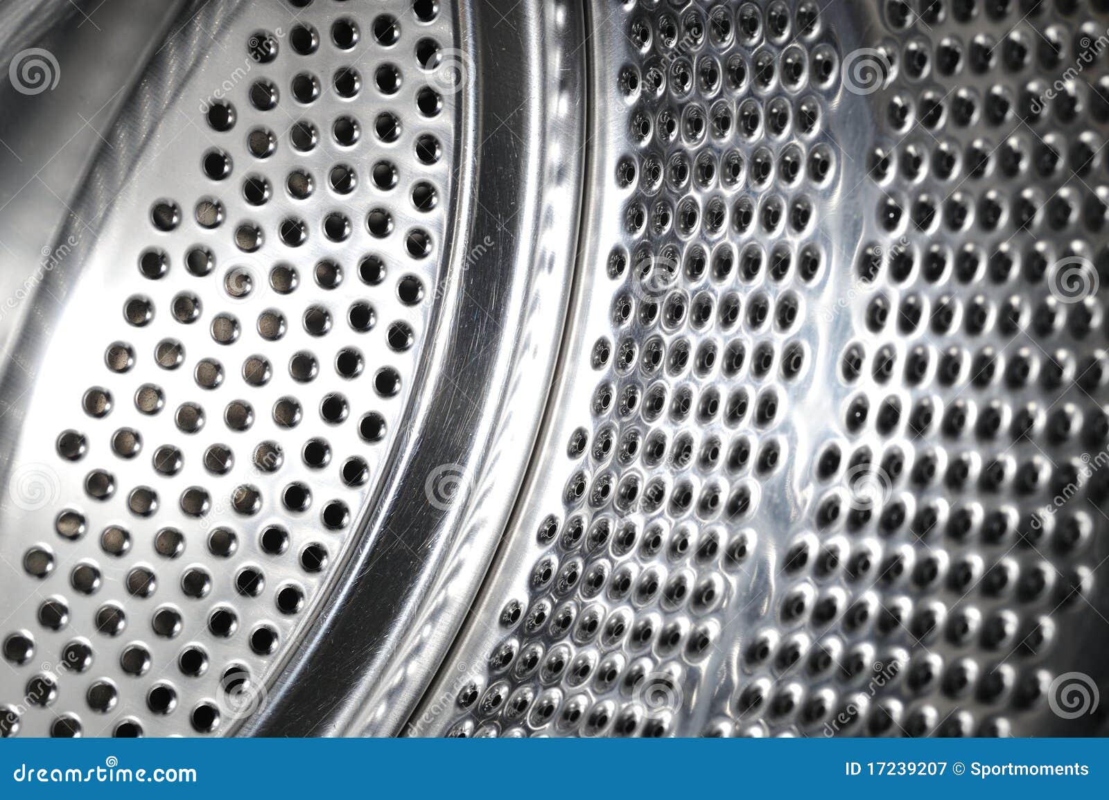 Stainless Steel Drum of a Washing Stock Image Image of drum, domestic